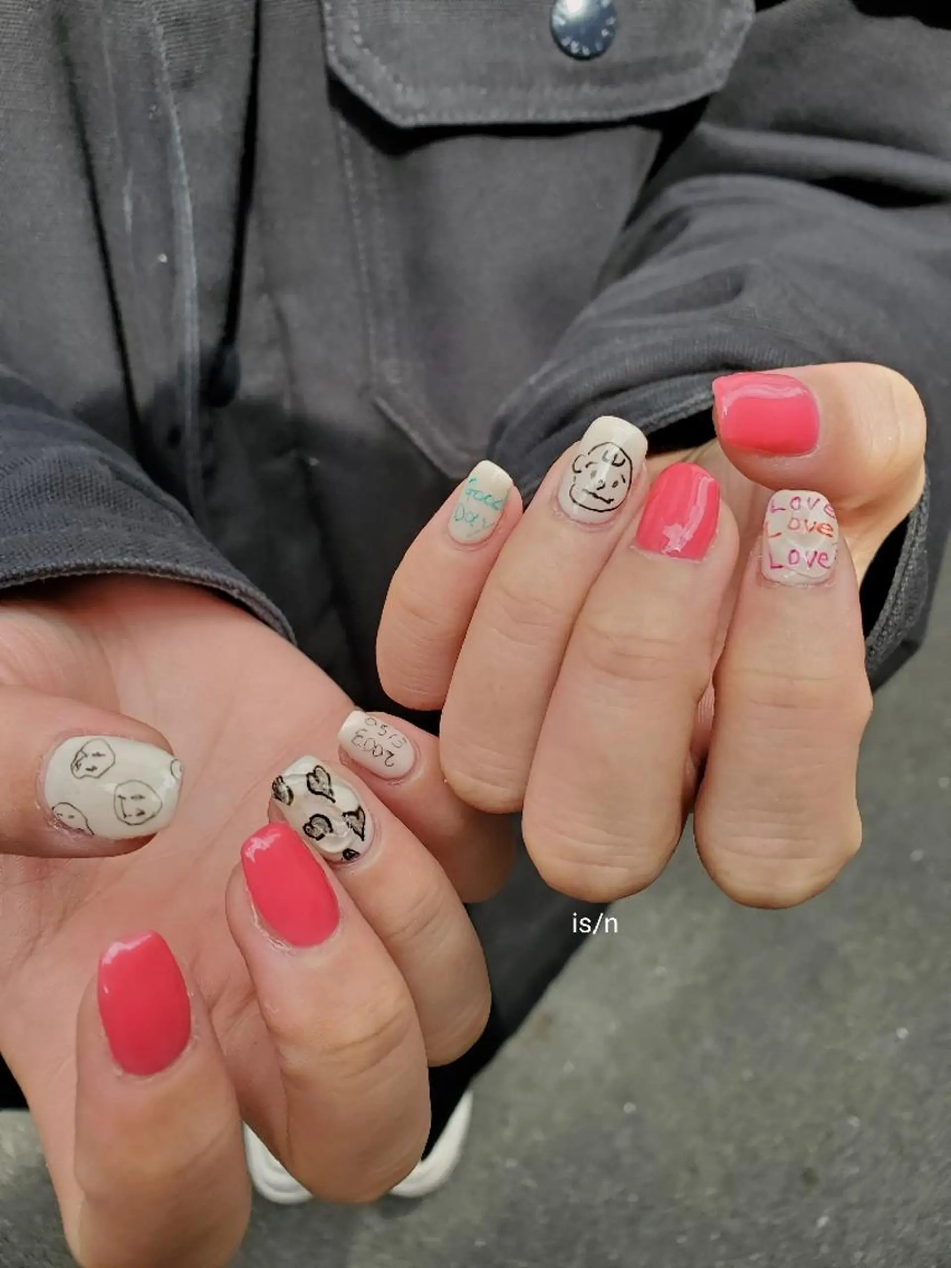 ネイル ハンドネイル 店長 佐藤のネイルデザイン