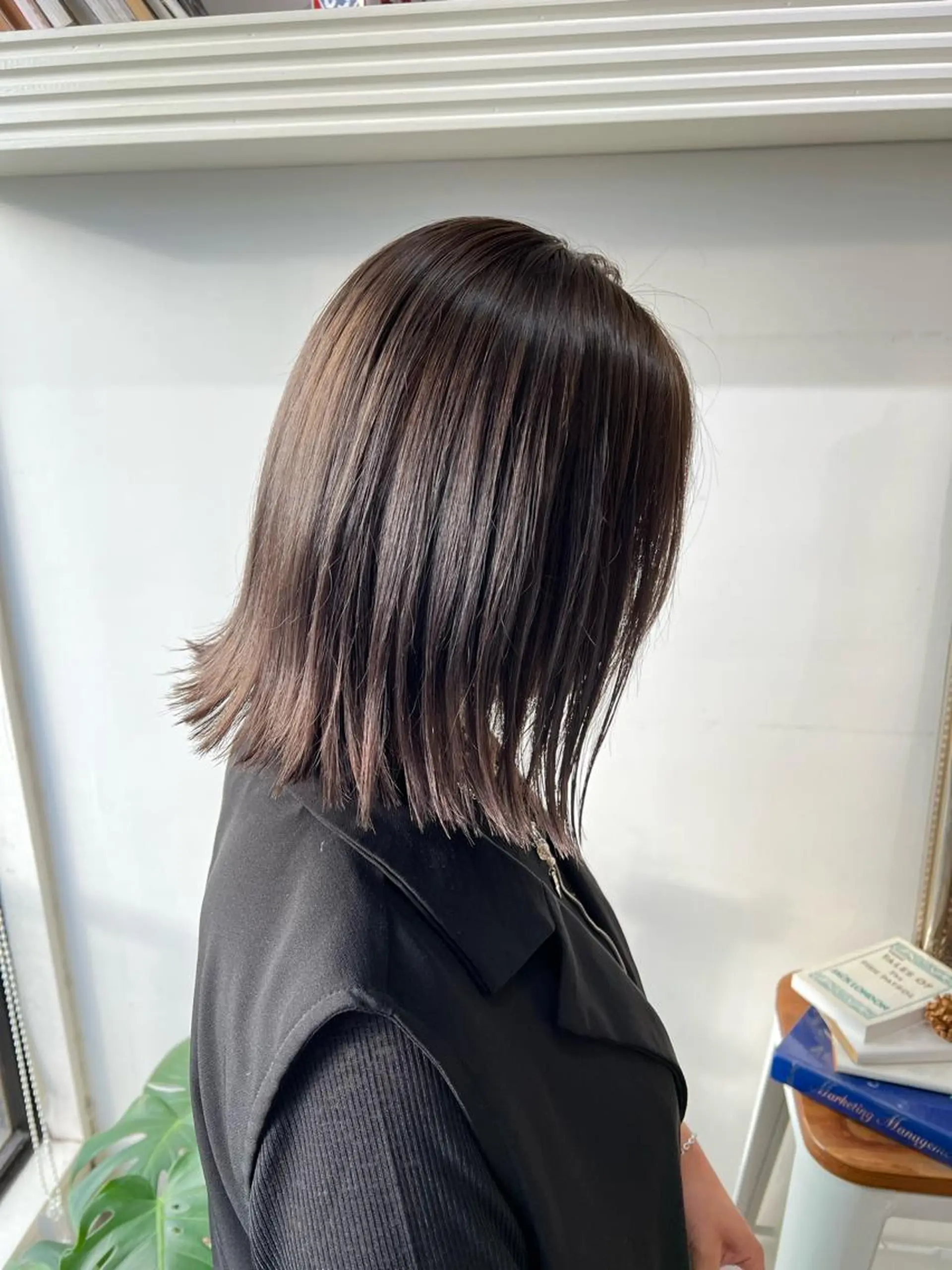 ミディアム カラー ヘアアレンジ 透明感カラー グレージュ ラベンダーカラー ラベンダーグレージュ ラベンダーグレー ヘアカラー トリートメント ヘッドスパ ヘアセット 大宮/山口 竣也のヘアスタイル