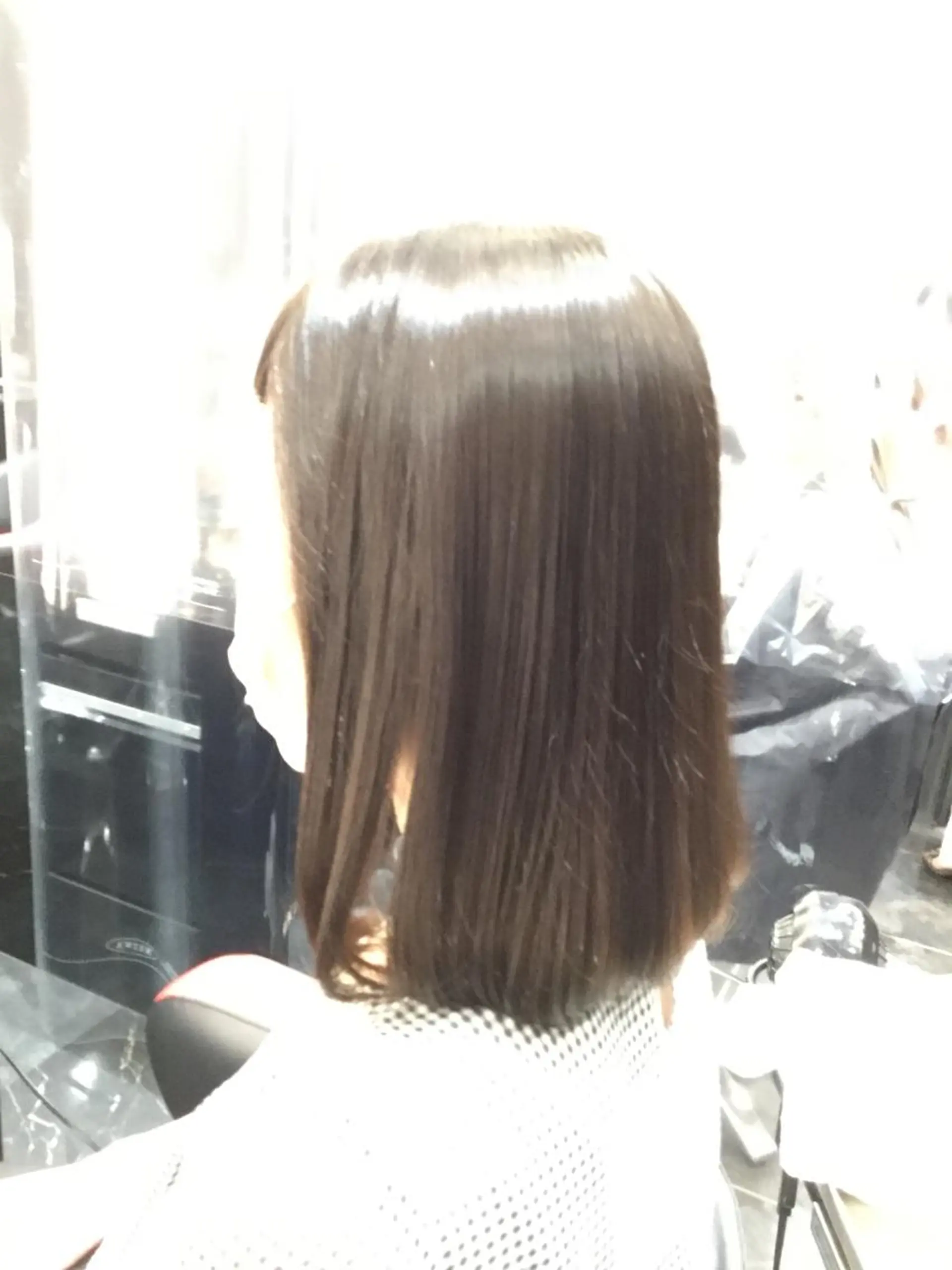 ミディアム Annon プライベートサロンのヘアスタイル