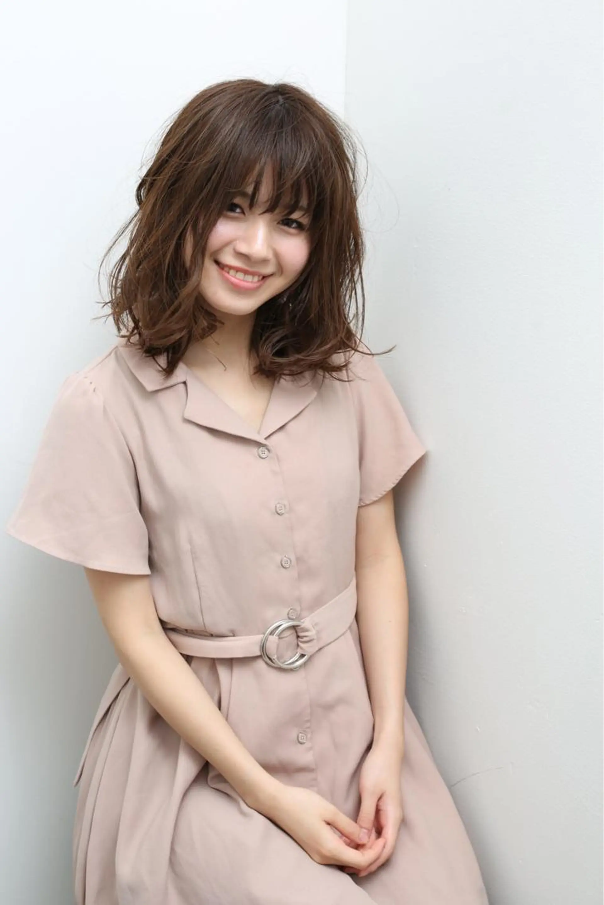 ミディアム パーマ newi 天王寺　 masakoのヘアスタイル