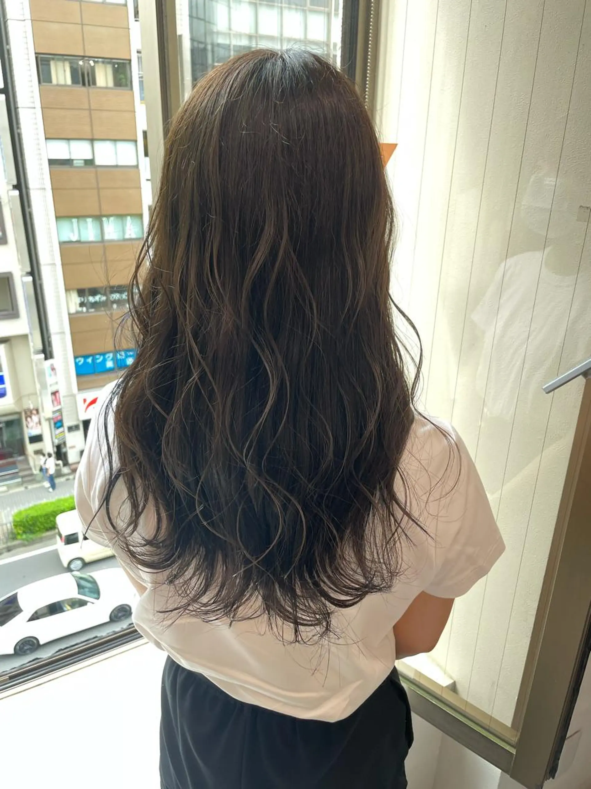 ロング カラー *モデル募集🤍横浜 透明感カラー🫧のヘアスタイル