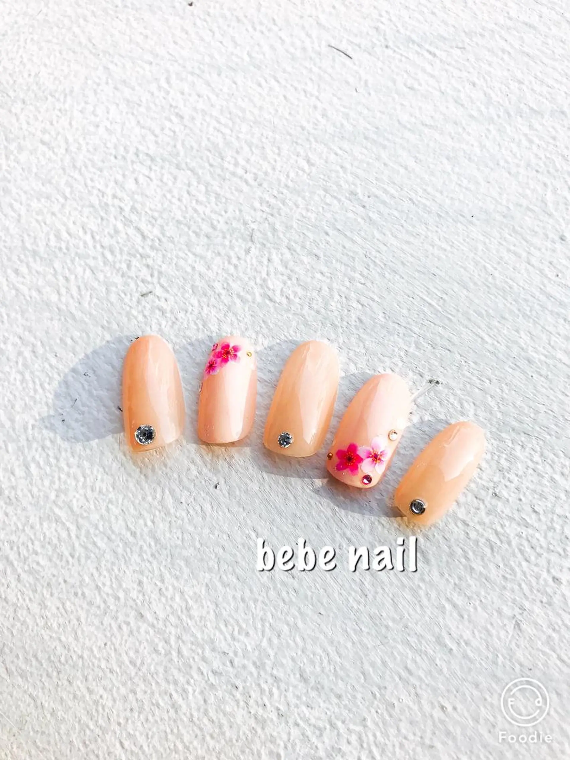 ネイル アートネイル 桜ネイル Ann nailのネイルデザイン