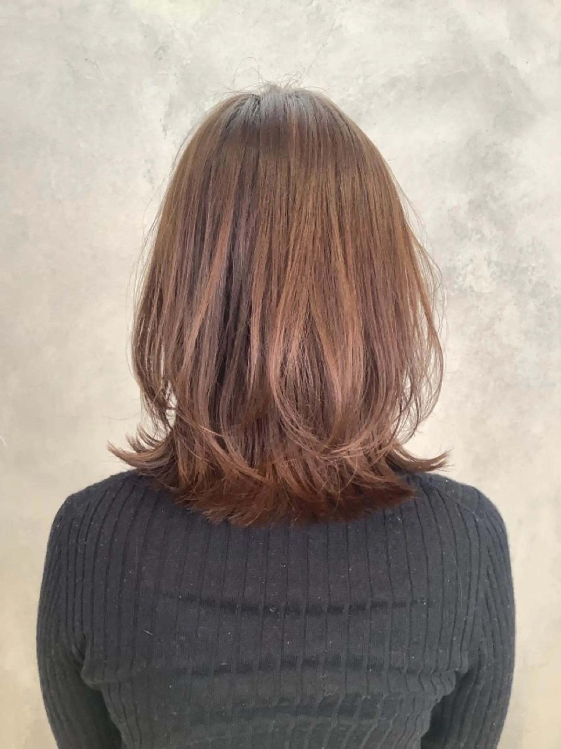 ミディアム カラー ✳️ウルフ/メンズ/ スパイラルパーマ✳️のヘアスタイル