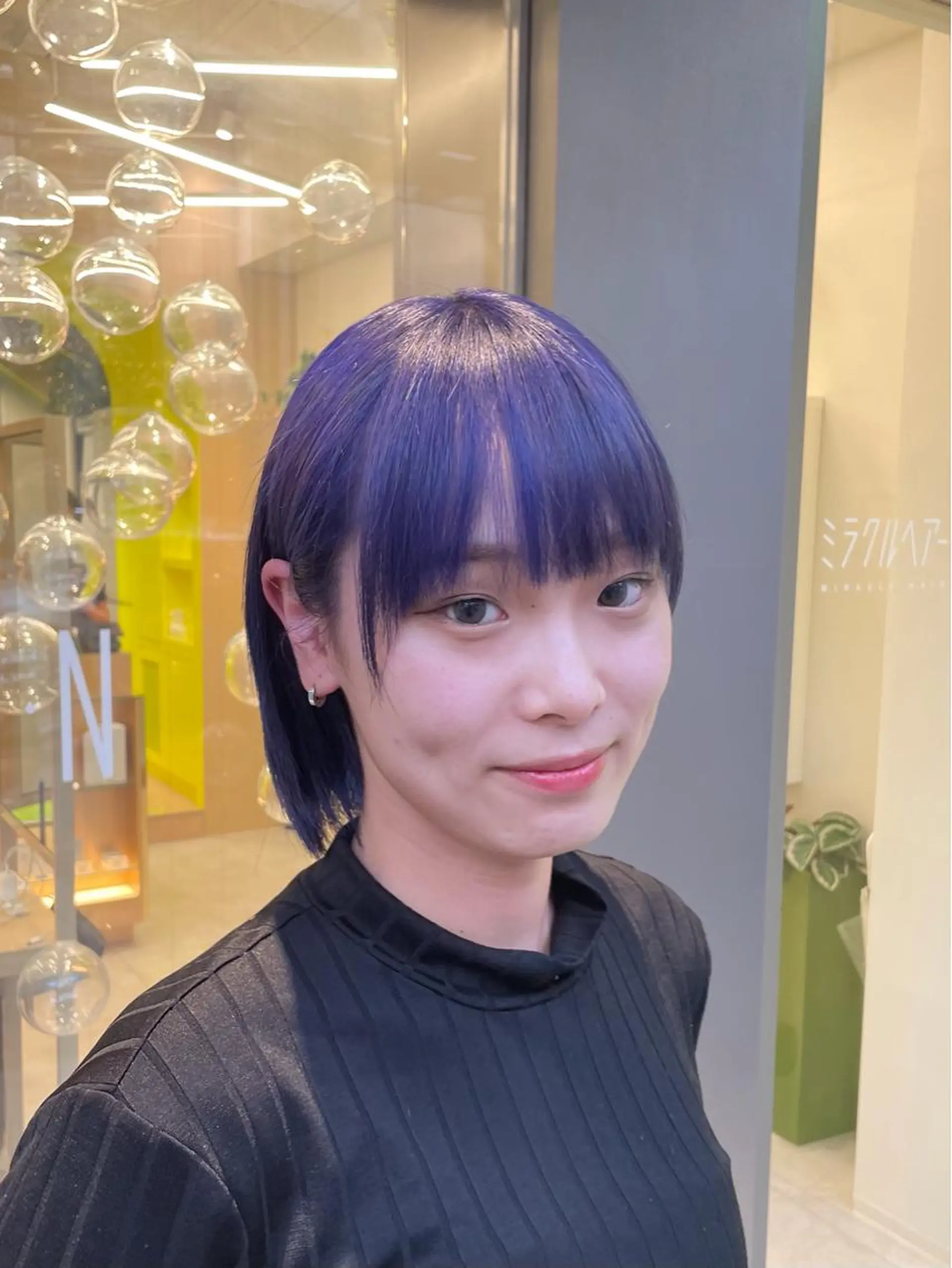 ショート カラー 山下 とよかのヘアスタイル