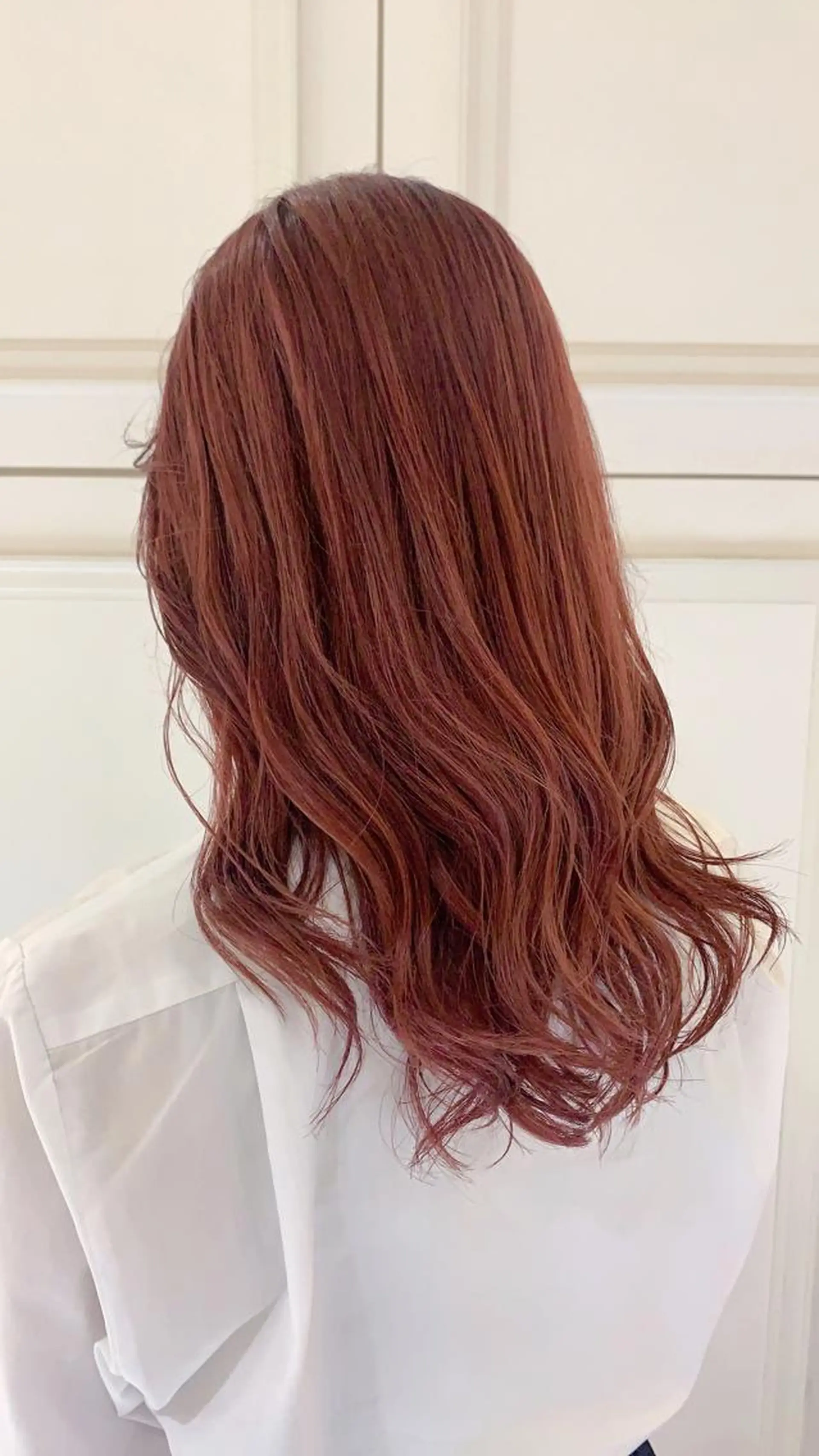 ミディアム 田中 未澪のヘアスタイル