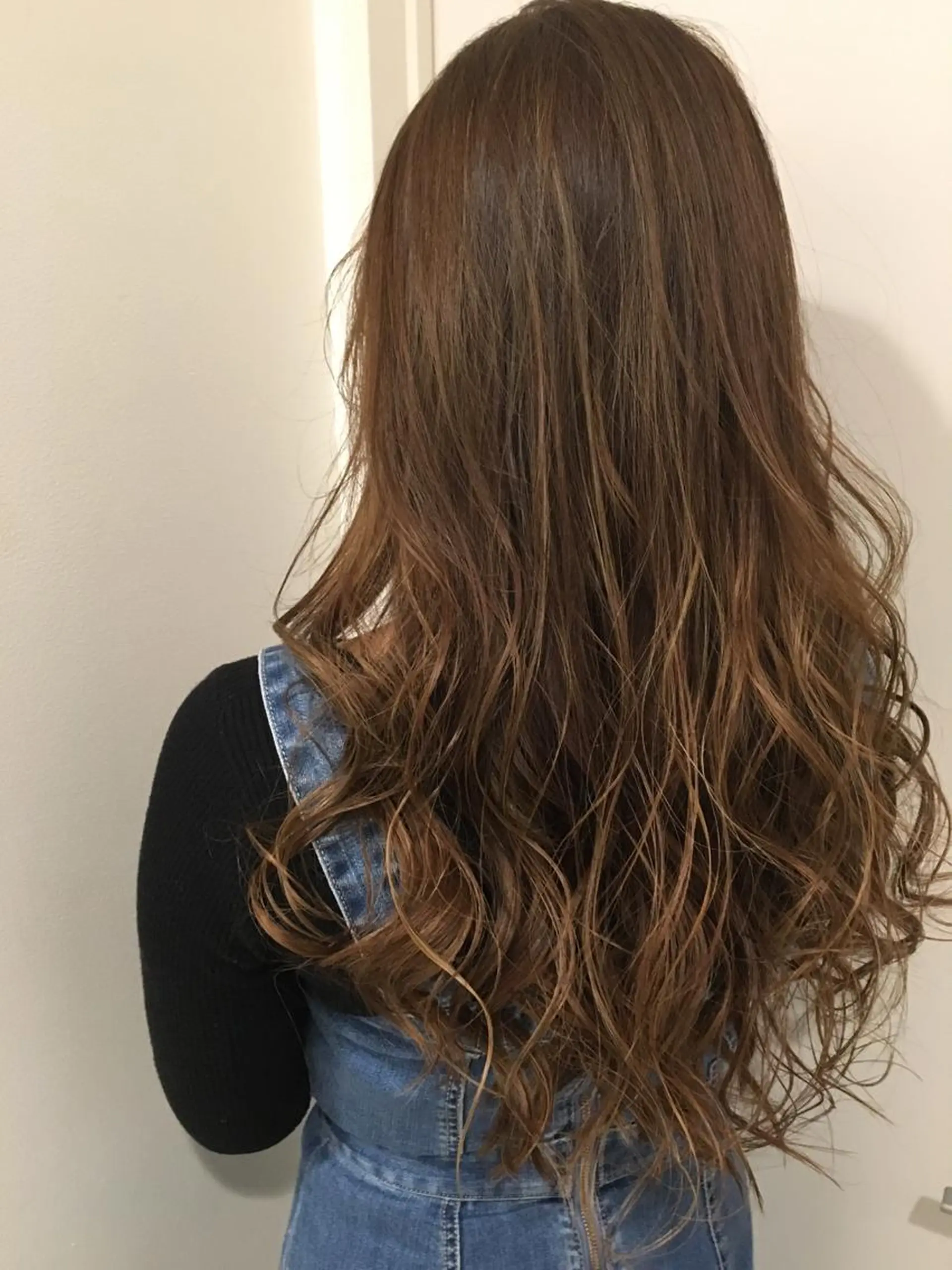 ロング カラー ヘアカラー トリートメント 🌈評価No.1🌈 艶髪カラー❌エクステのヘアスタイル