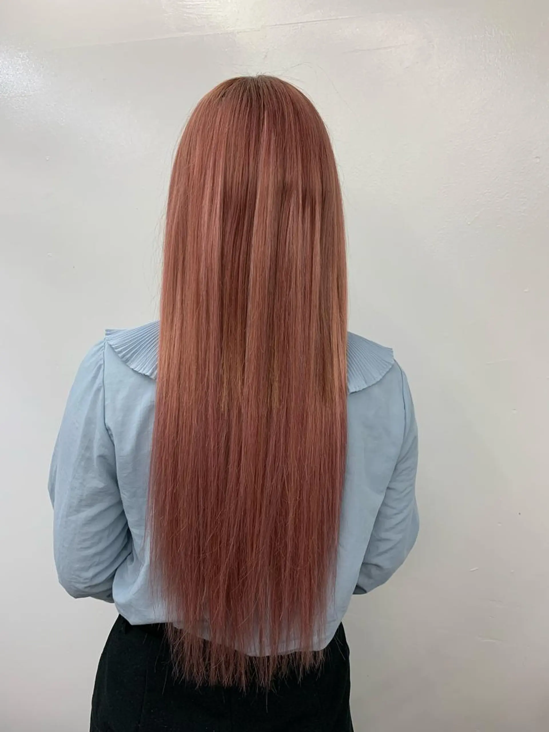 ロング 韓国ヘア×ハイトーン AYA💫のヘアスタイル