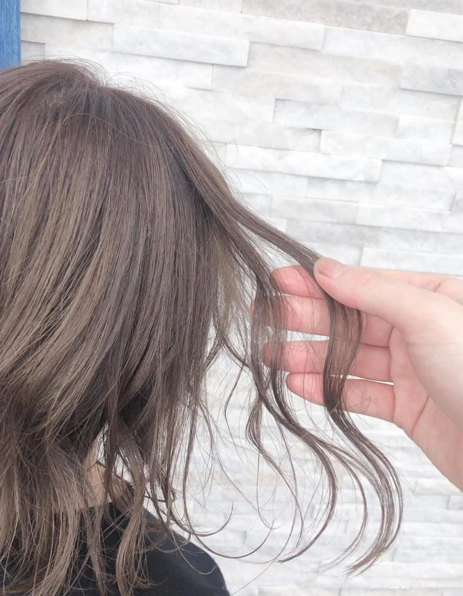 ミディアム カラー パーマ 豊橋美容院 ソンリエのヘアスタイル