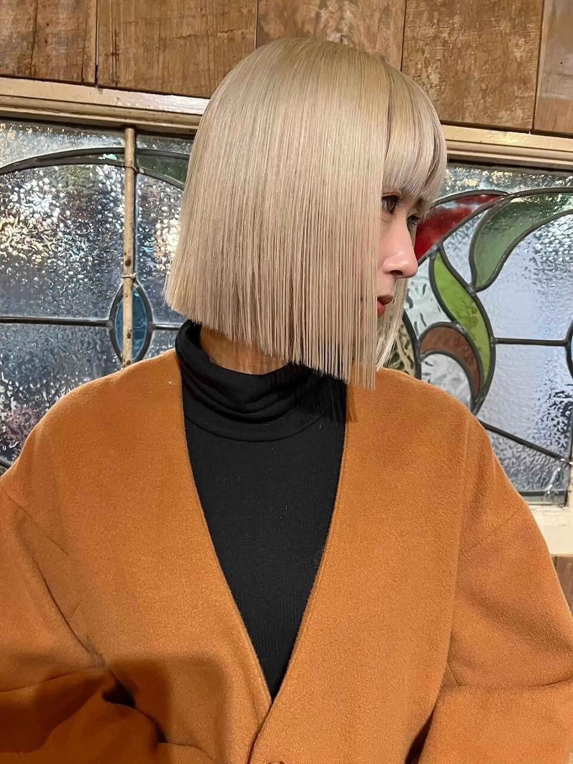 カラー 海外レイヤー/ ブロンドKazuhaのヘアスタイル