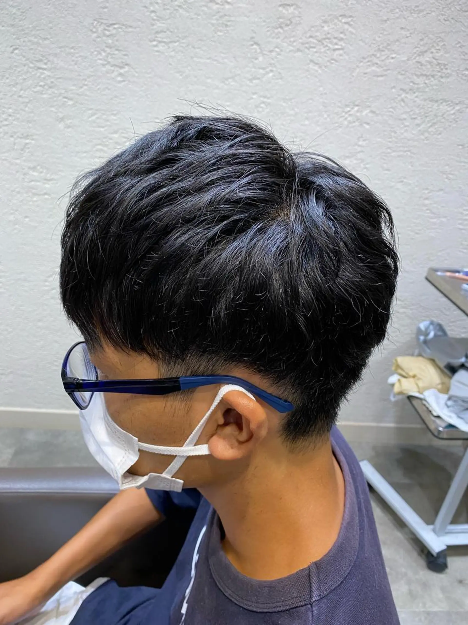 パーマ メンズ ストレートパーマ みつけ／メンズカット メンズパーマ🦔のヘアスタイル