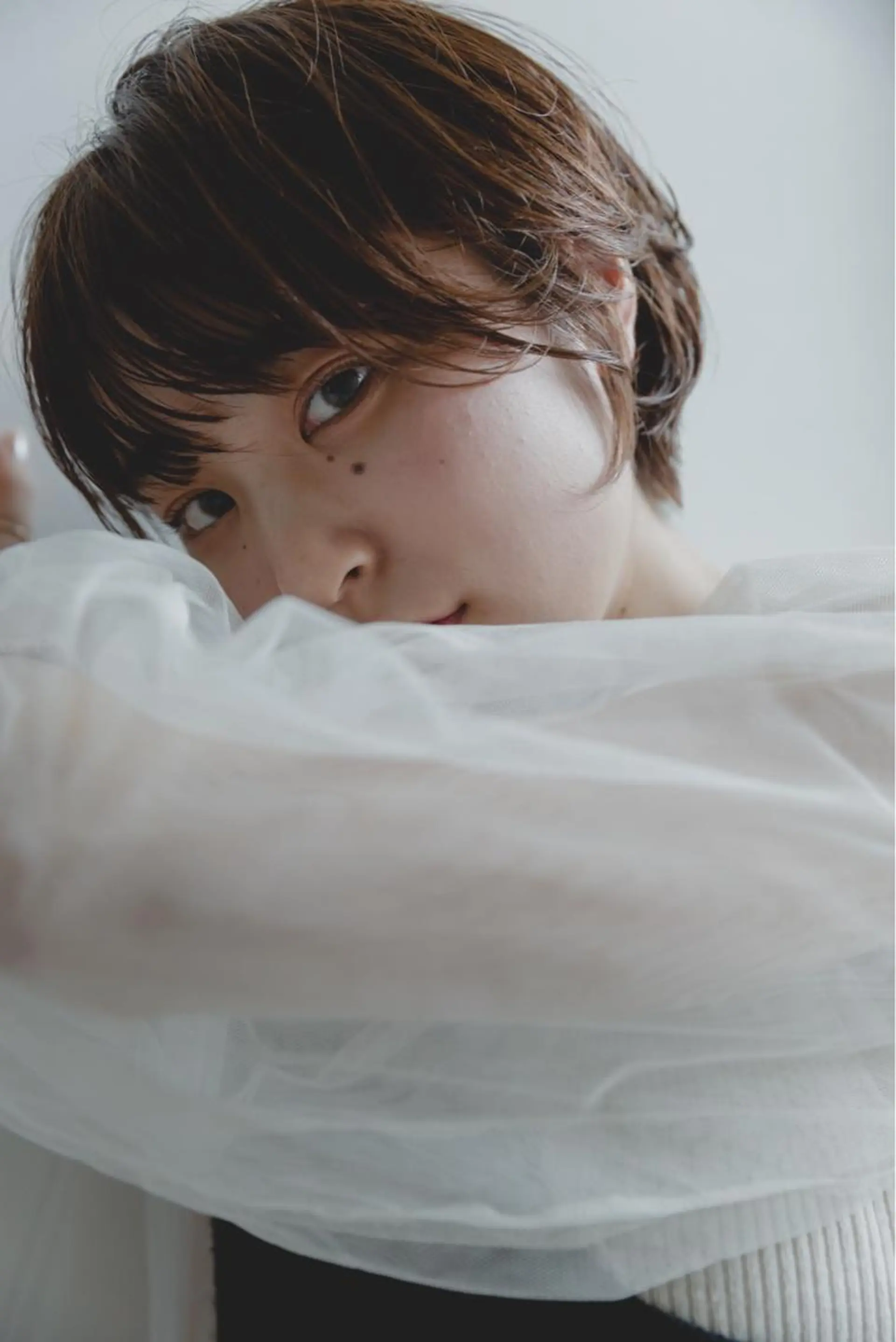 ショート カラー ツジガキ ユウスケのヘアスタイル