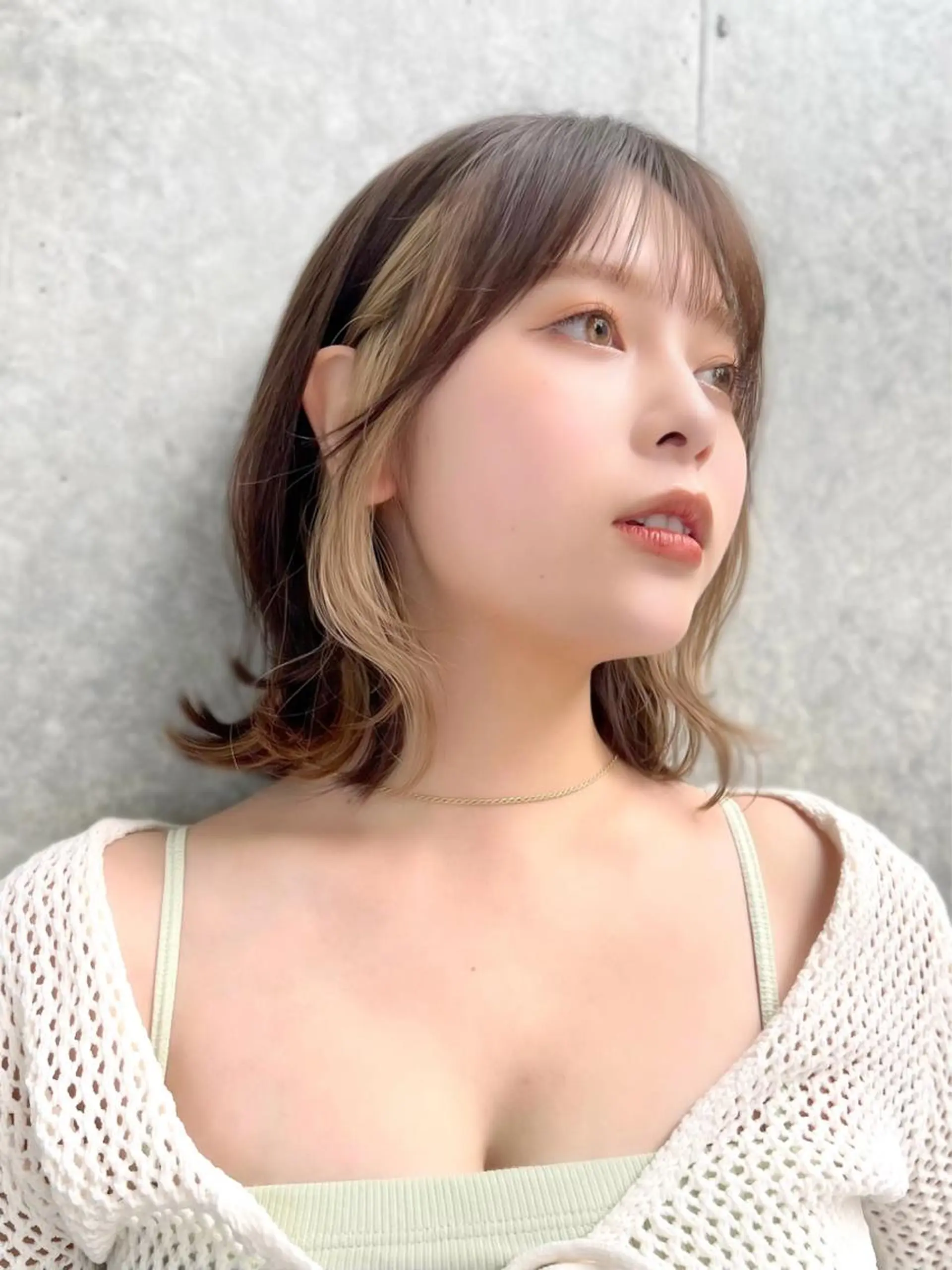 ショート カラー パーマ ヘアアレンジ ベージュカラー ブリーチ ケアブリーチ 透明感カラー ダブルカラー レイヤーカット/ボブ /縮毛矯正✨大輝のヘアスタイル