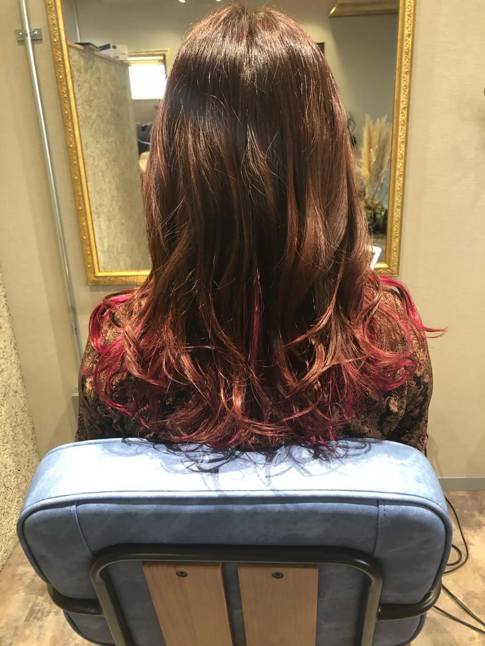 セミロング カット ヘアカラー トリートメント 北崎  えりのヘアスタイル