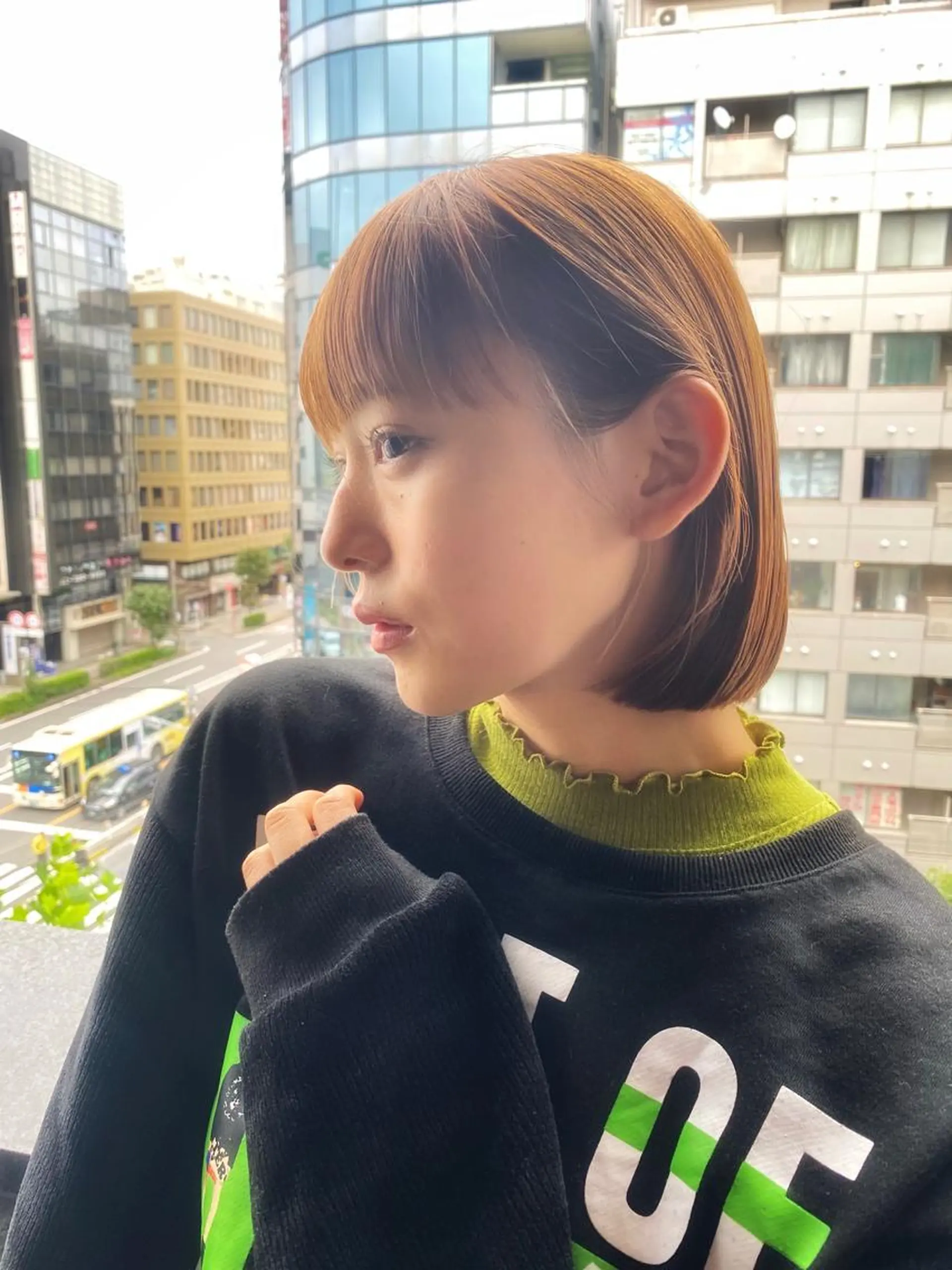 ショート ボブ ♥️ボブ韓国風ヘア ♥️久保田夢美のヘアスタイル