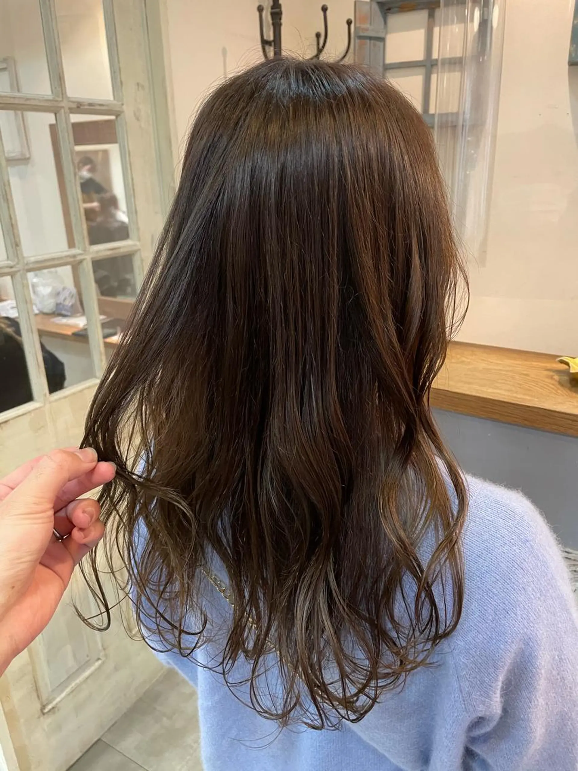 ロング 福田 ジュンキのヘアスタイル