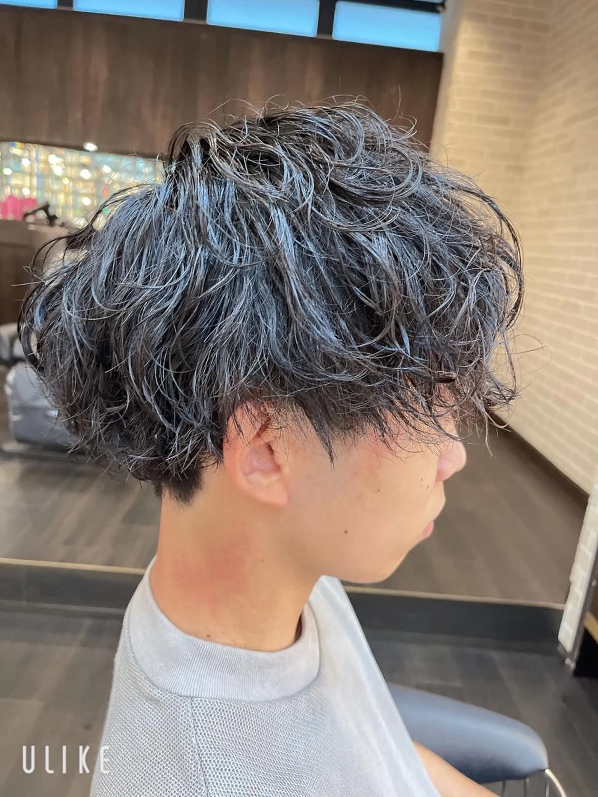 ショート パーマ メンズ メンズパーマ スパイラルパーマ カット パーマ メンズパーマ特化/ メッシュ/薫/店長のヘアスタイル