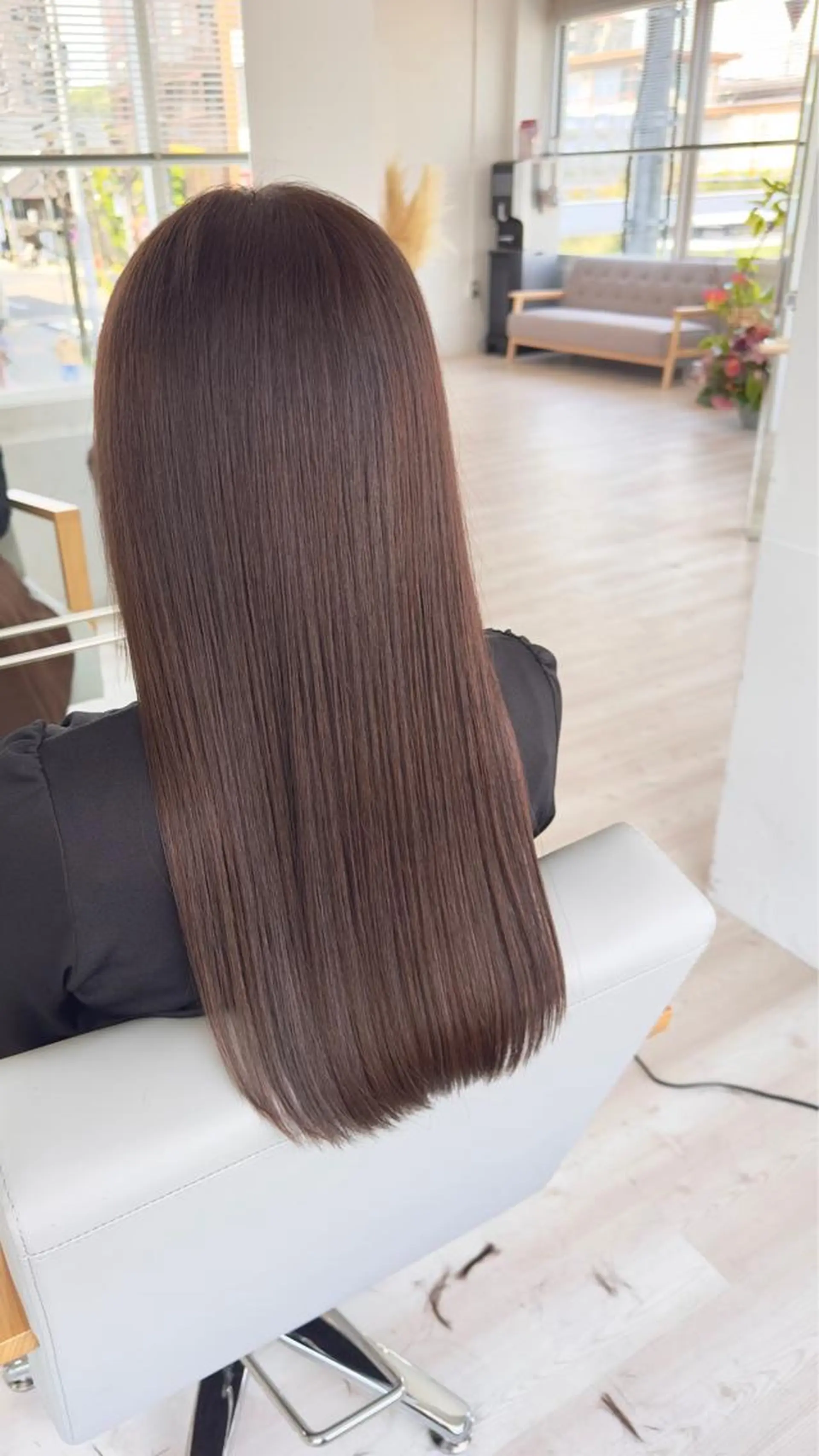 ロング カラー カット ヘアカラー トリートメント テラモト カズヨシのヘアスタイル