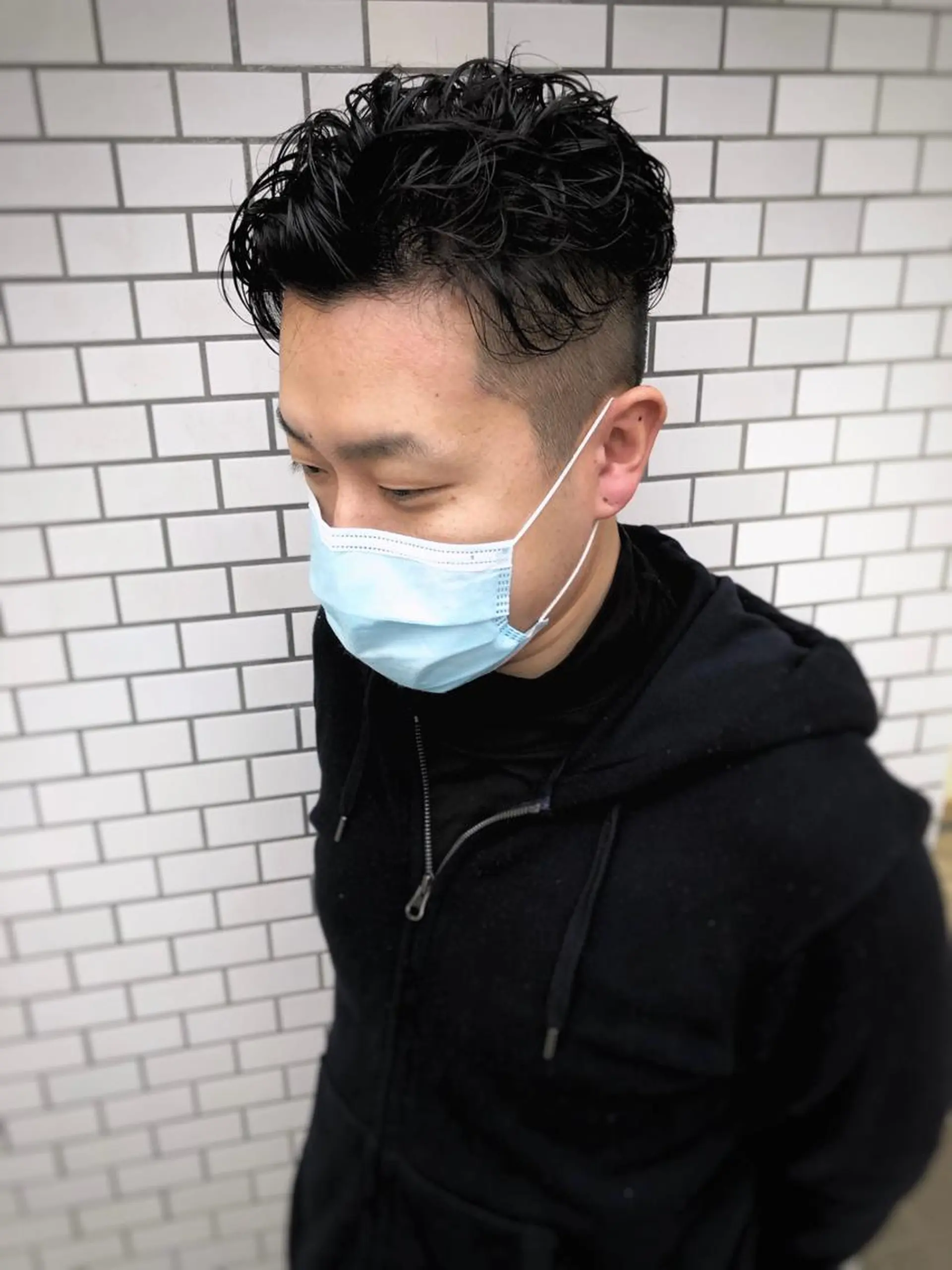 ショート メンズ メンズパーマ カット パーマ 山本 芳喜のヘアスタイル
