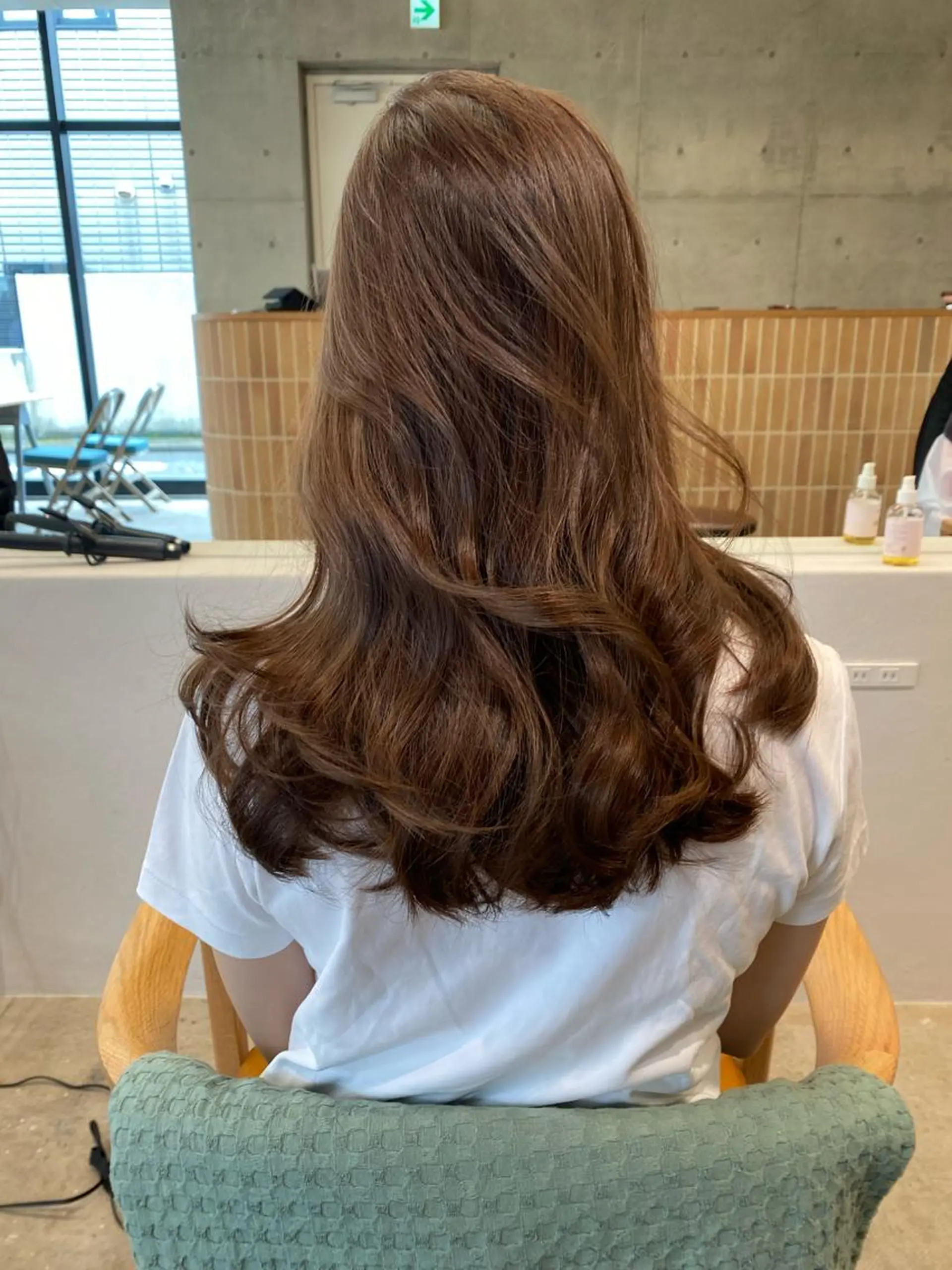 ロング カラー レイヤー/柔色 カラー/SAkiのヘアスタイル