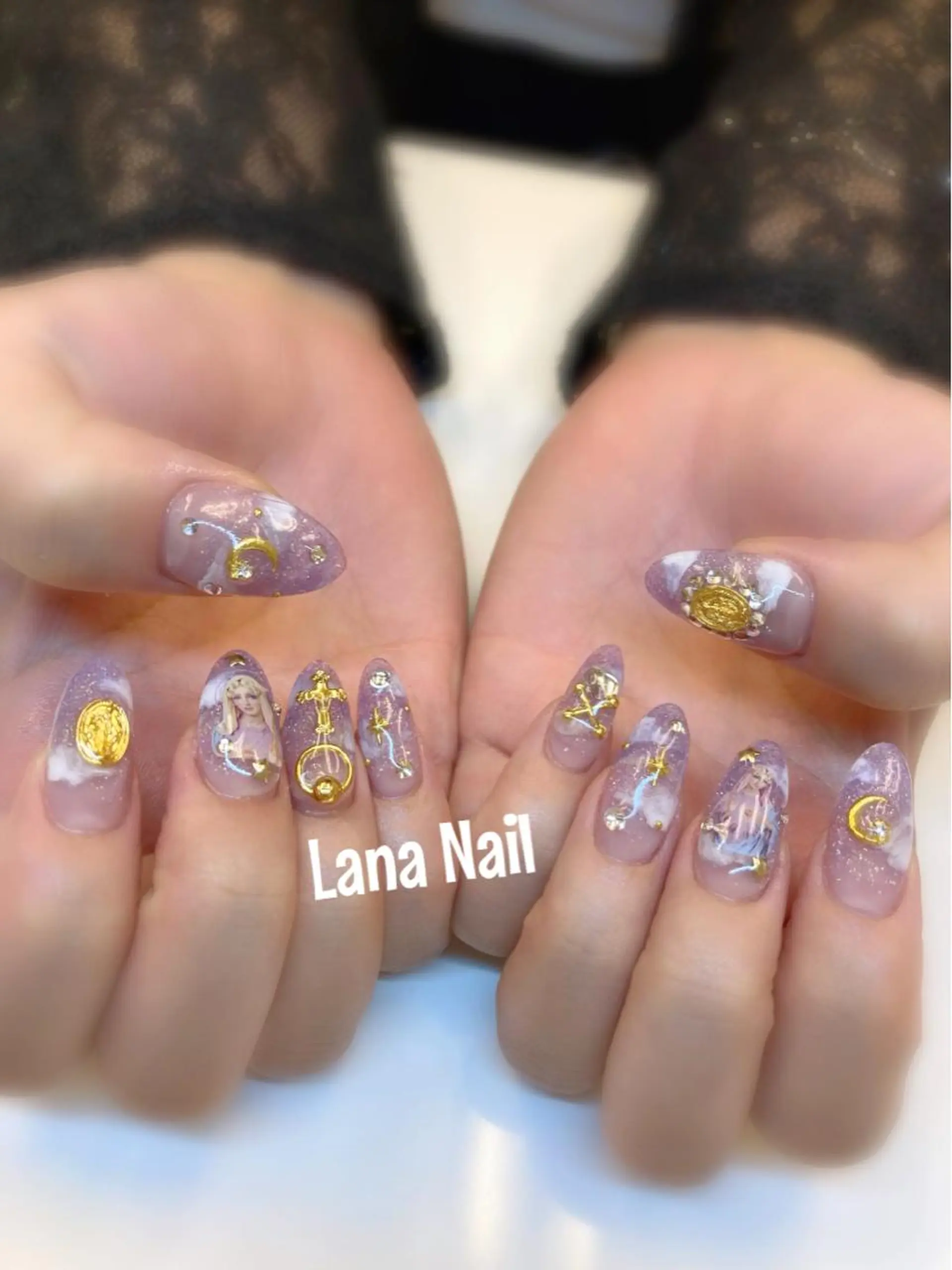 ネイル スカルプネイル Lana Nailのネイルデザイン