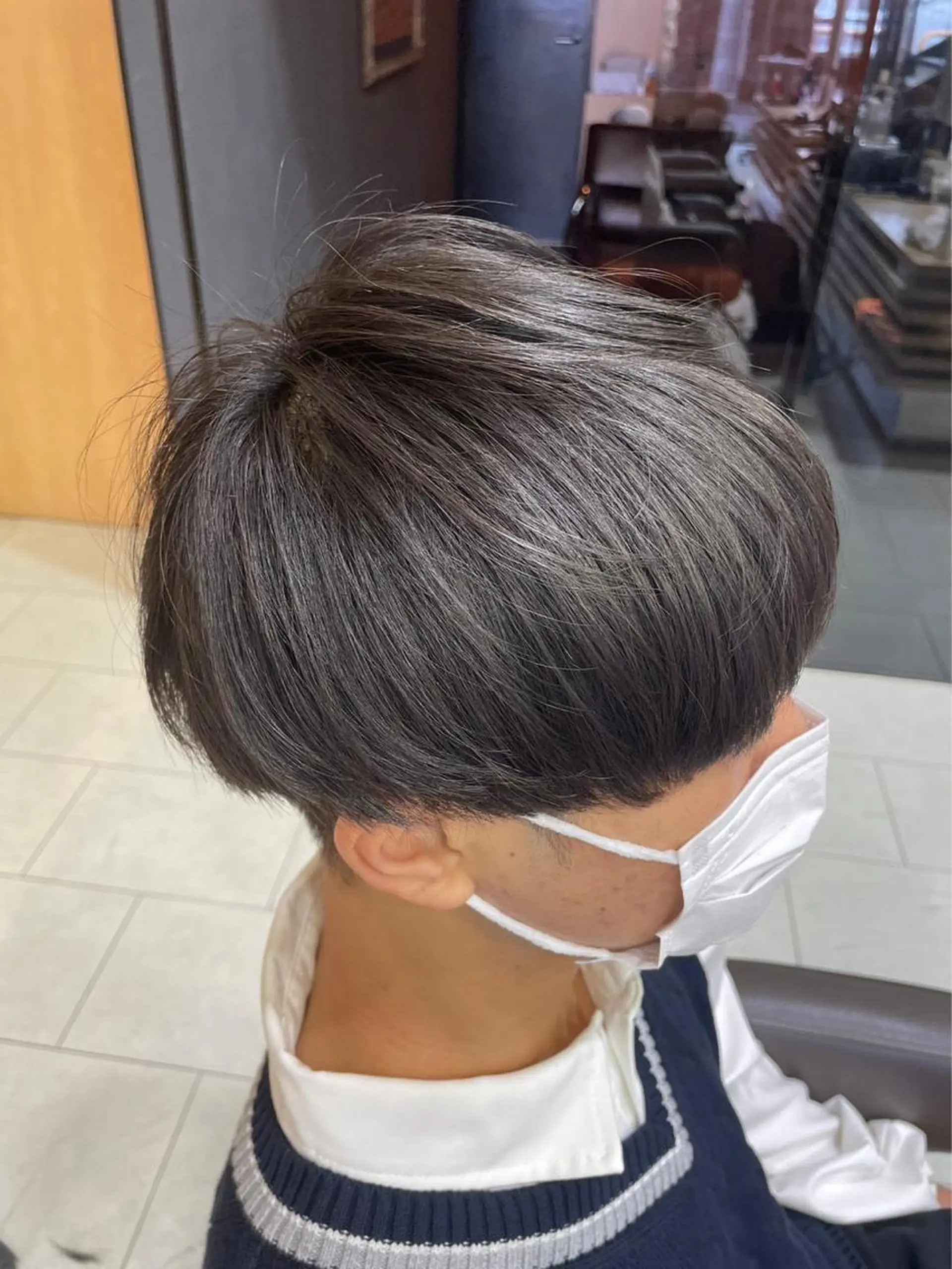 メンズ メンズ韓国風 メンズパーマ 酸性ストレート カット 縮毛矯正 トリートメント メンズカット松戸/韓 国/メンズパーマ航太のヘアスタイル