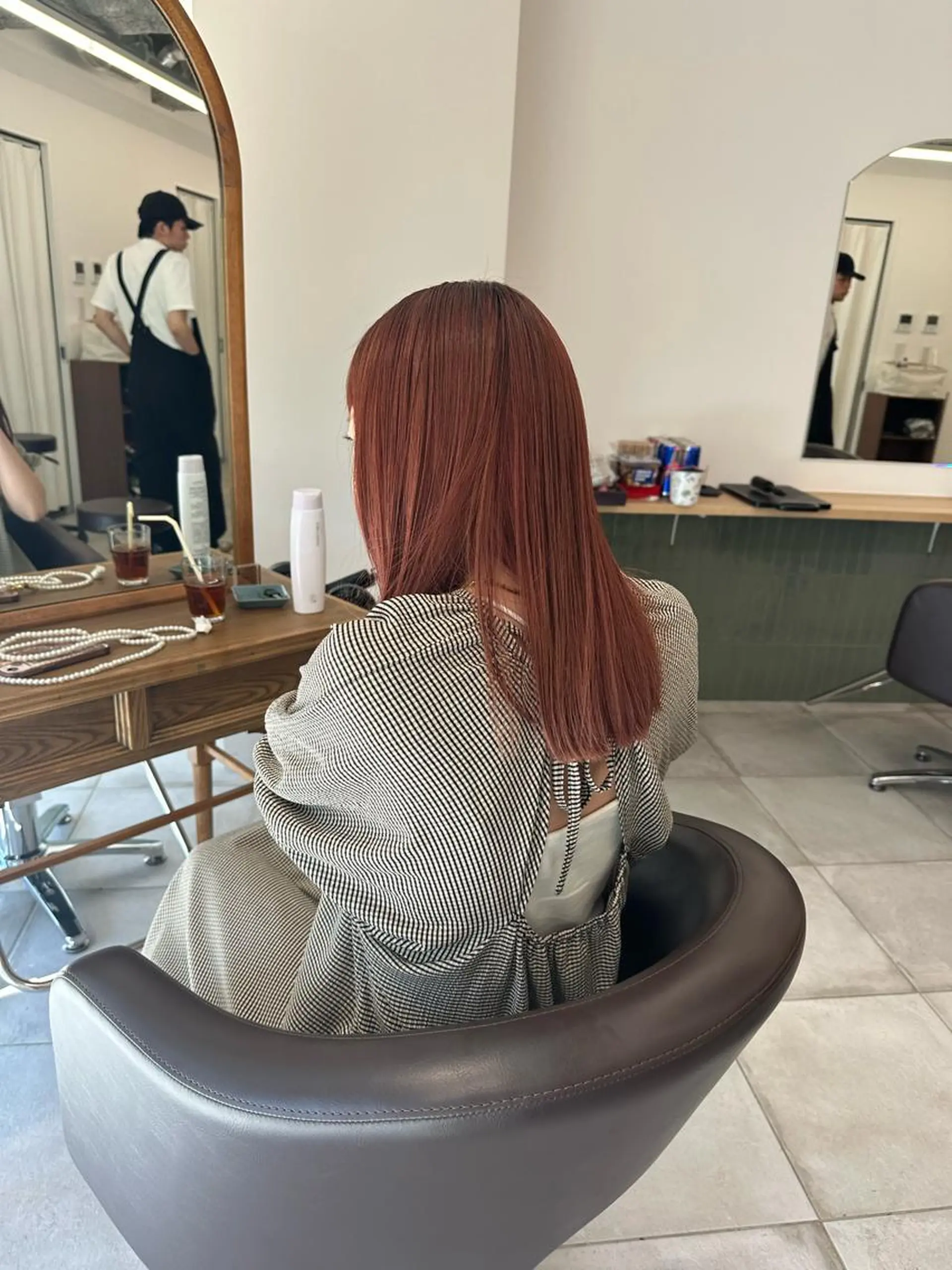 ミディアム カラー キッズ ヘアカラー オトナヘア🌸 harukaのヘアスタイル