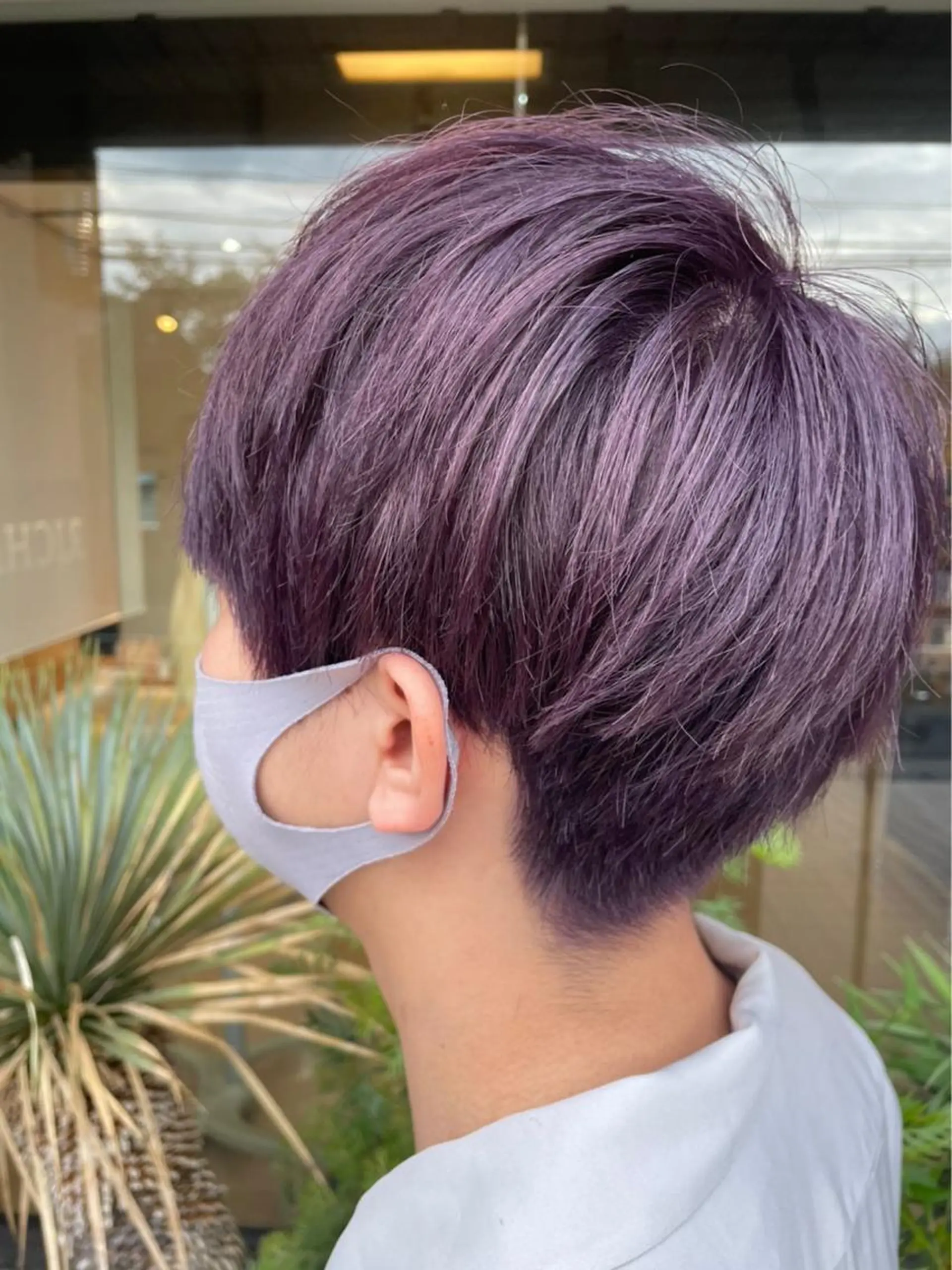 カラー メンズ カット ヘアカラー RICHAIR 山﨑 直也のヘアスタイル