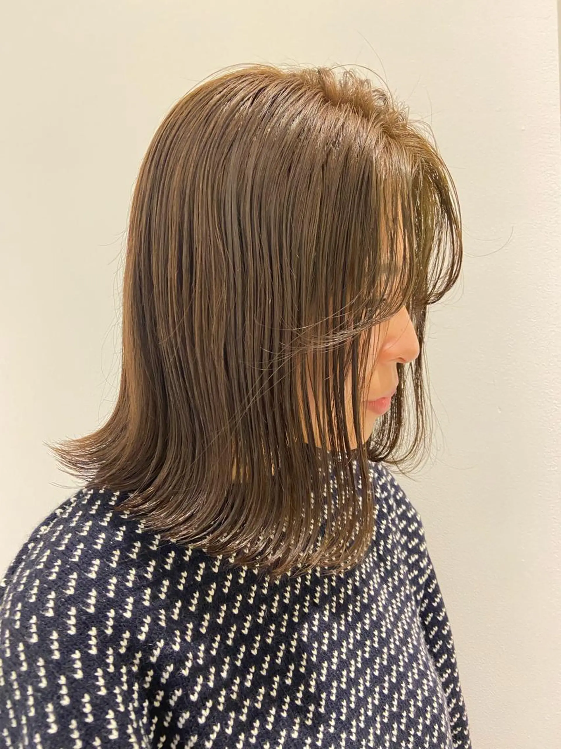 ミディアム ボブ/透明感カラー 🧸YUI❤️のヘアスタイル