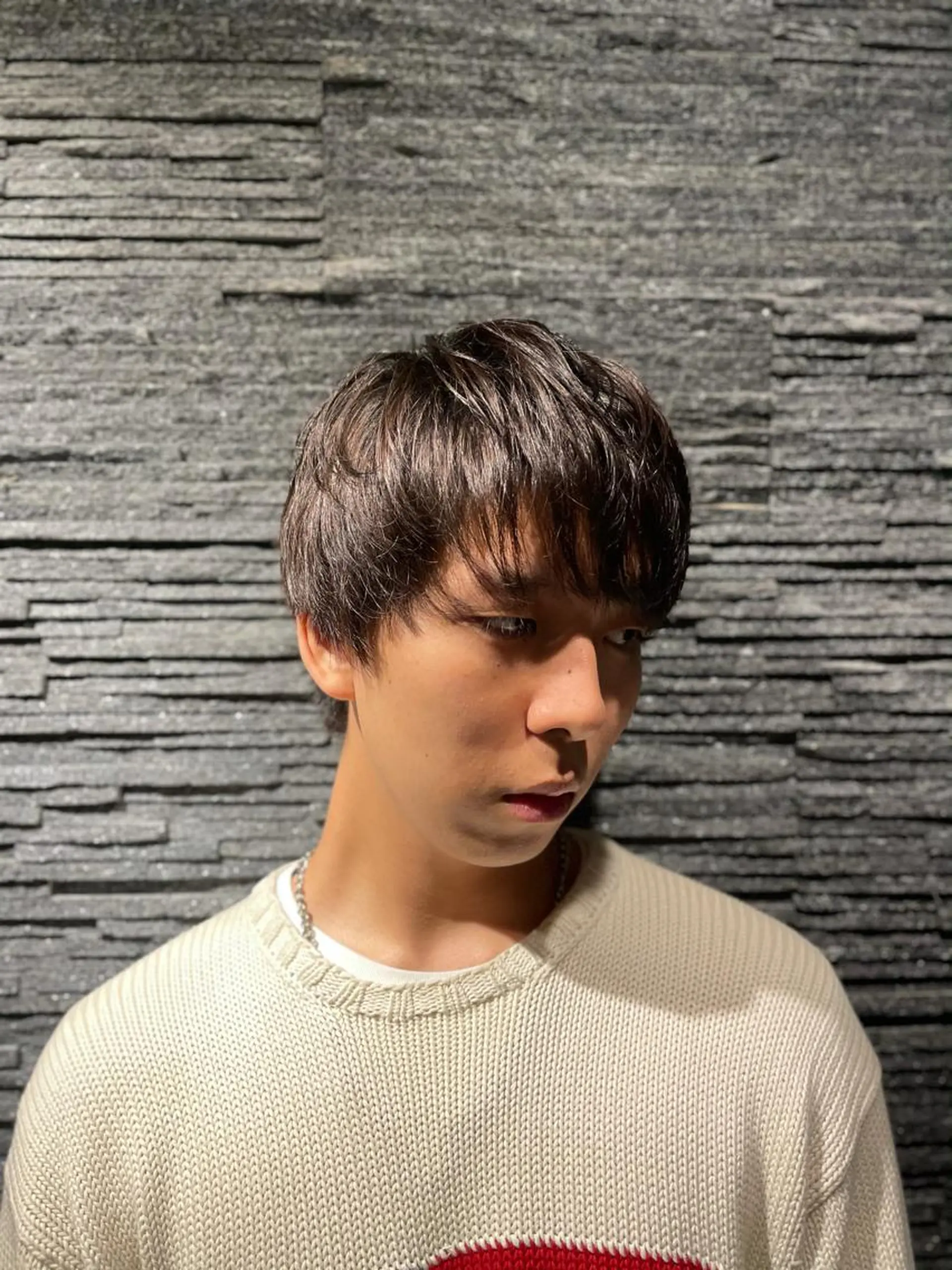 ミディアム メンズ 武田　晃英 KoeiTakedaのヘアスタイル