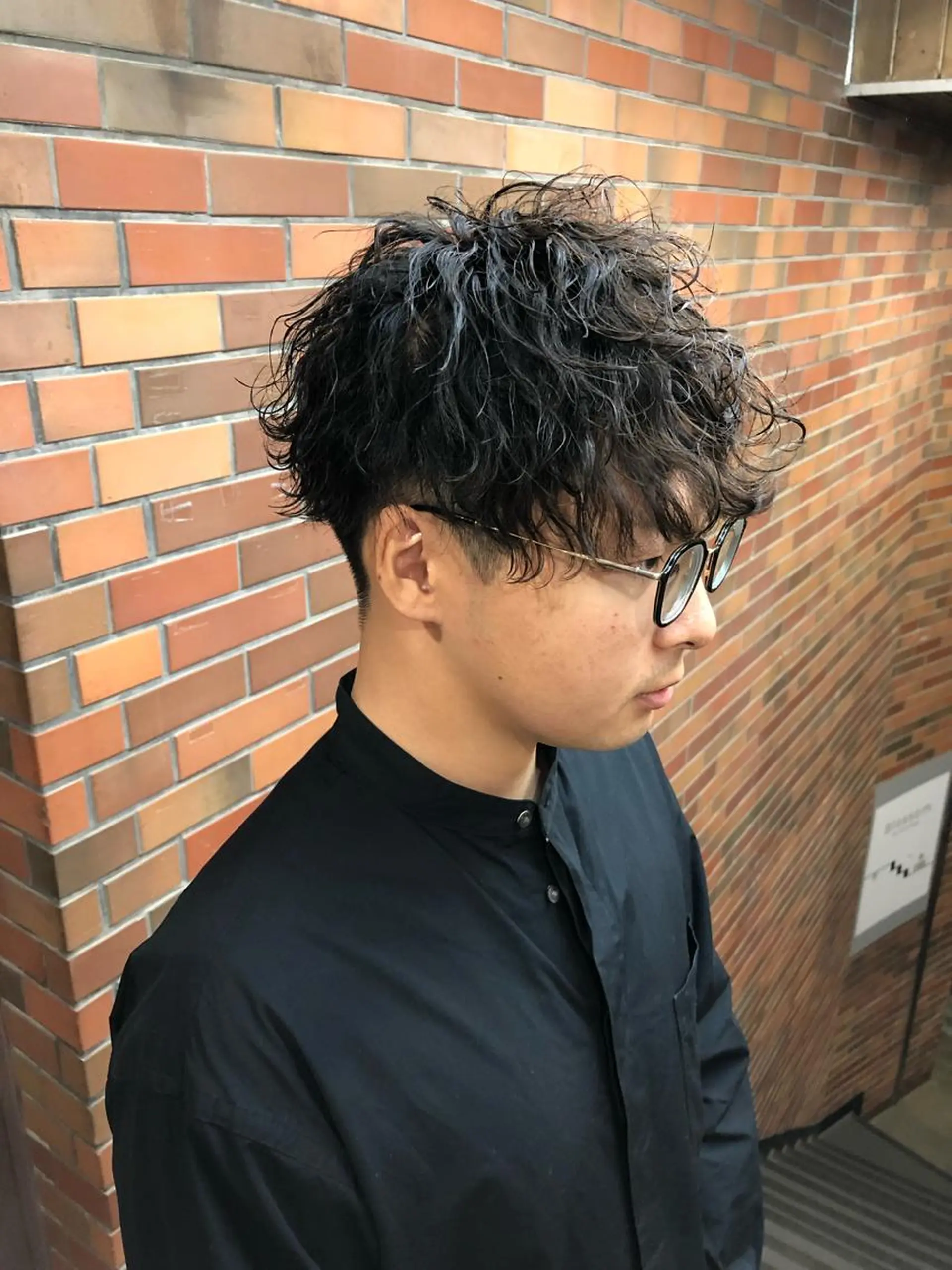 パーマ メンズ メンズパーマ 波巻きパーマ スパイラルパーマ カット パーマ ⭐️TOSHIKI メンズパーマオタク⭐のヘアスタイル