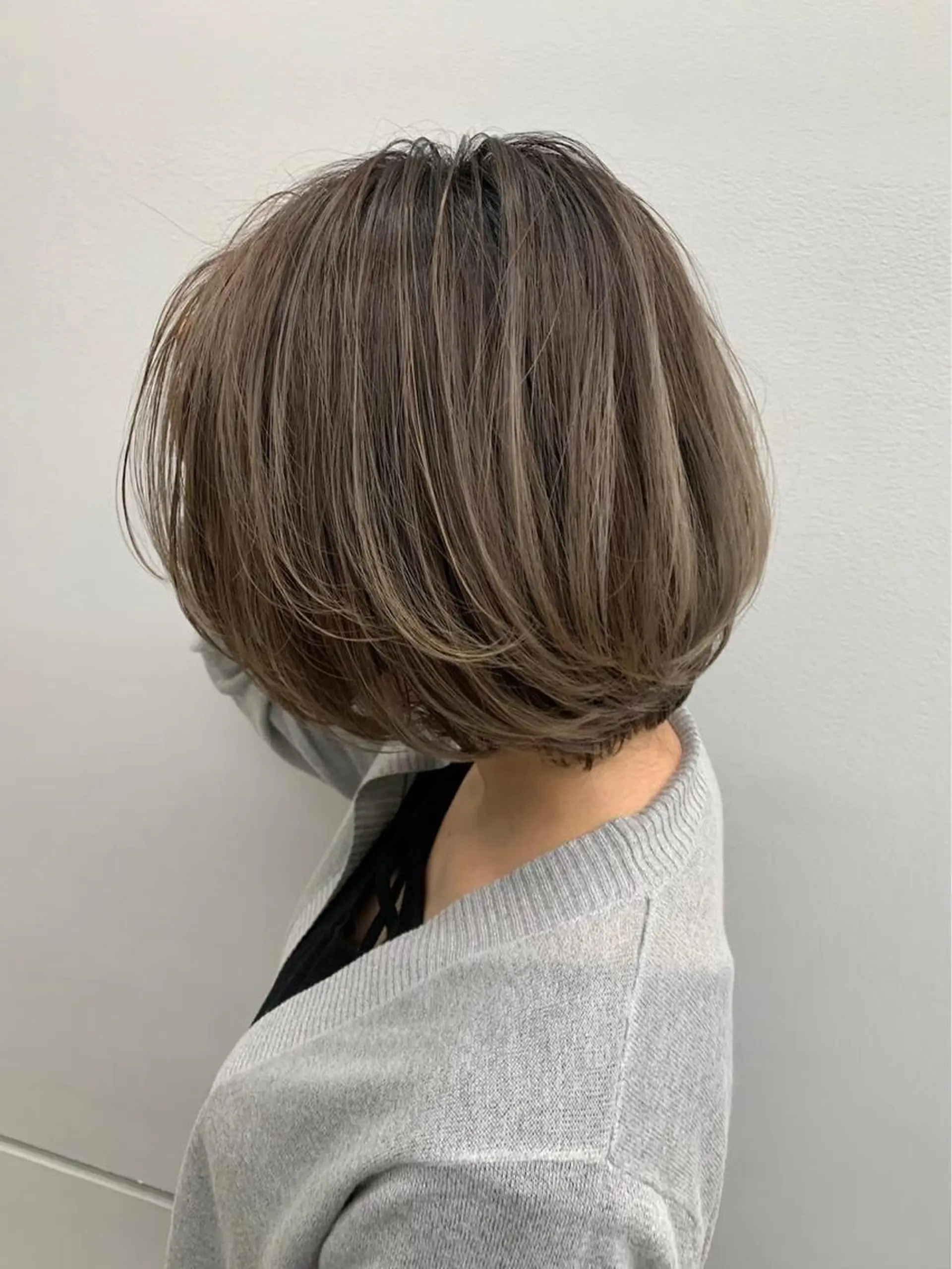 ショート カラー レイヤーカット/ 髪質改善/羽柴りくのヘアスタイル