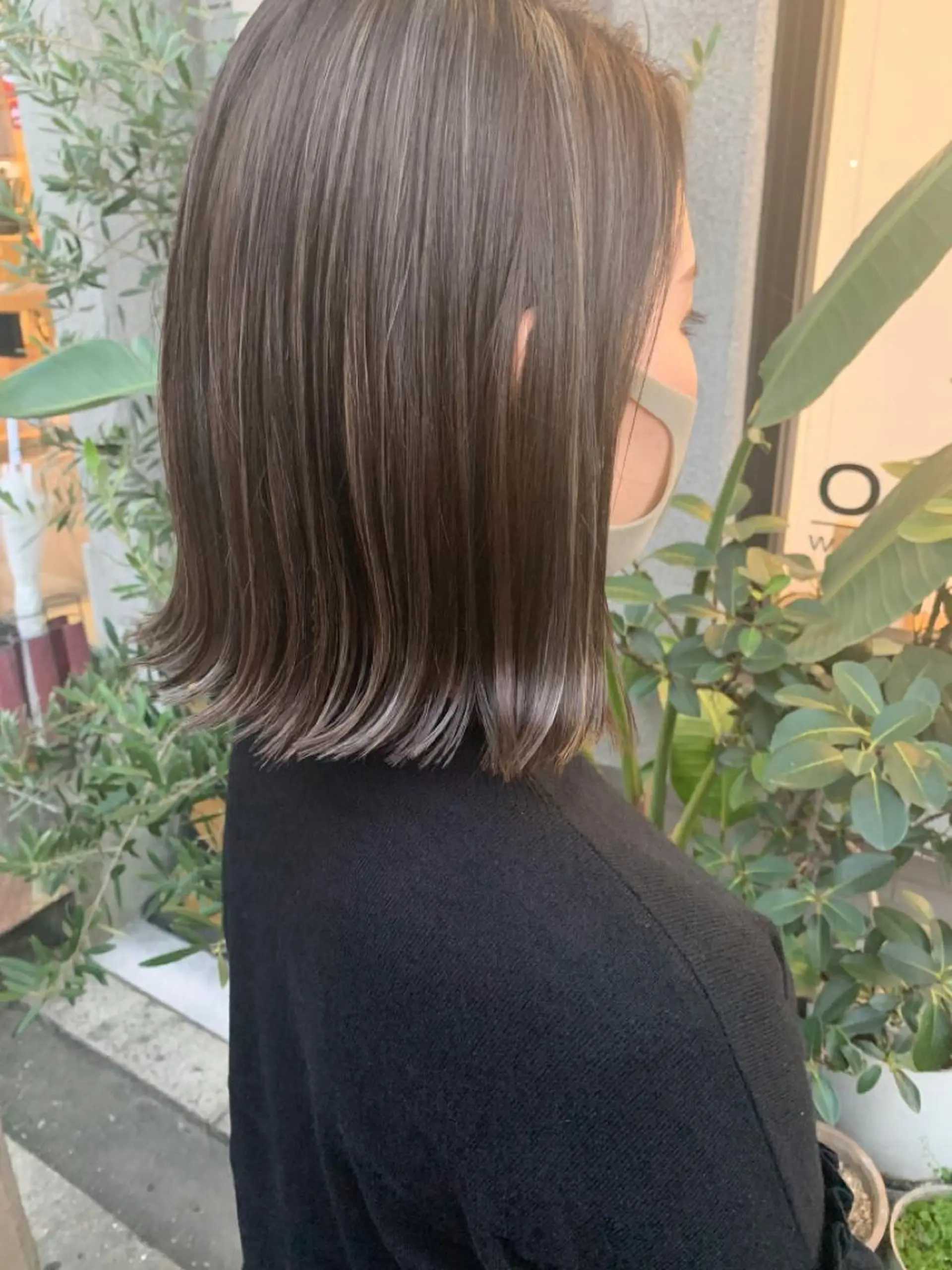 ショート 艶髪color💎髪 質改善ストレート大吉のヘアスタイル