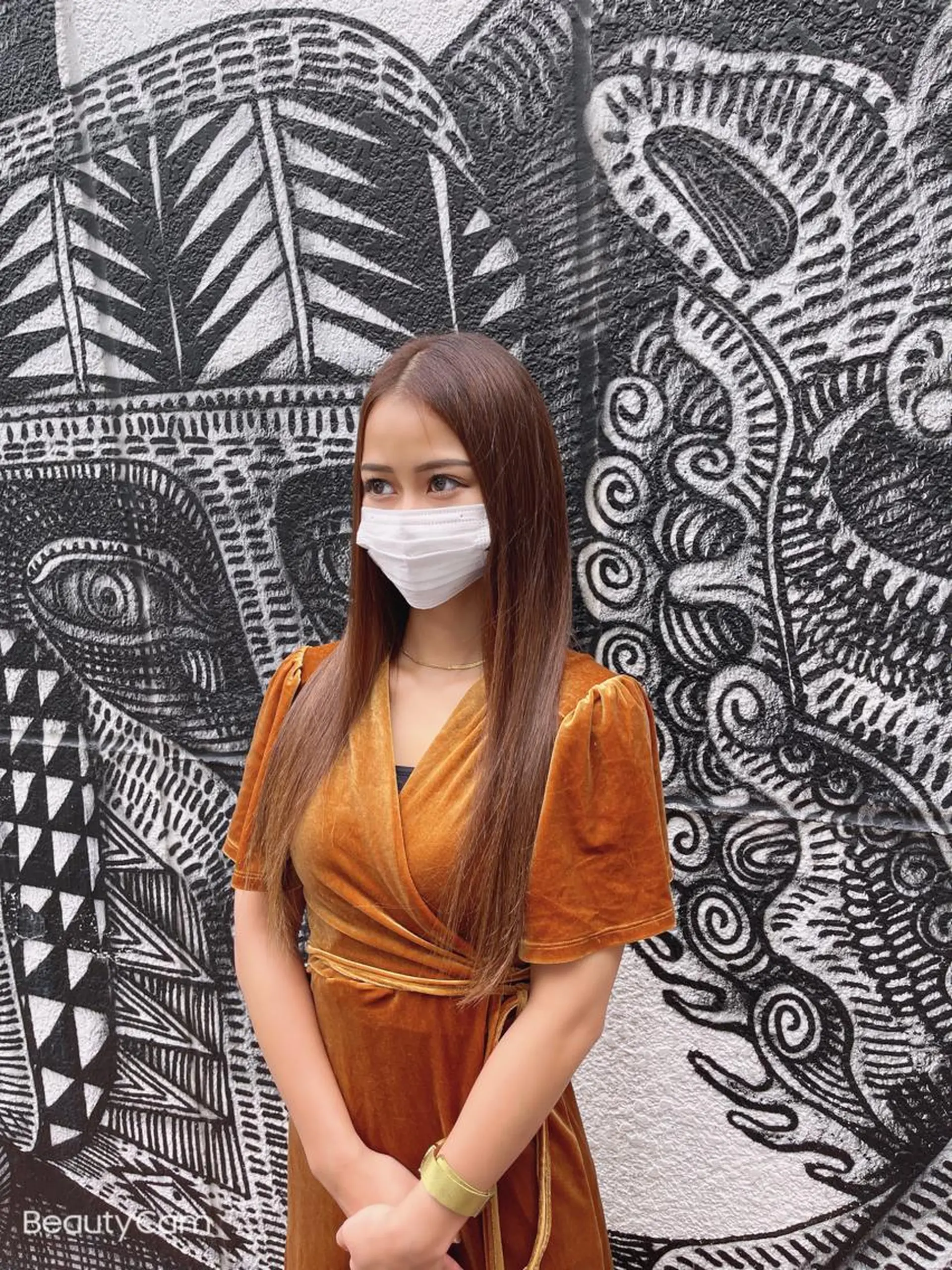 ロング カラー ヘアアレンジ 縮毛矯正 🌈派手髪エクステ ブレイズ🌈ひろとのヘアスタイル