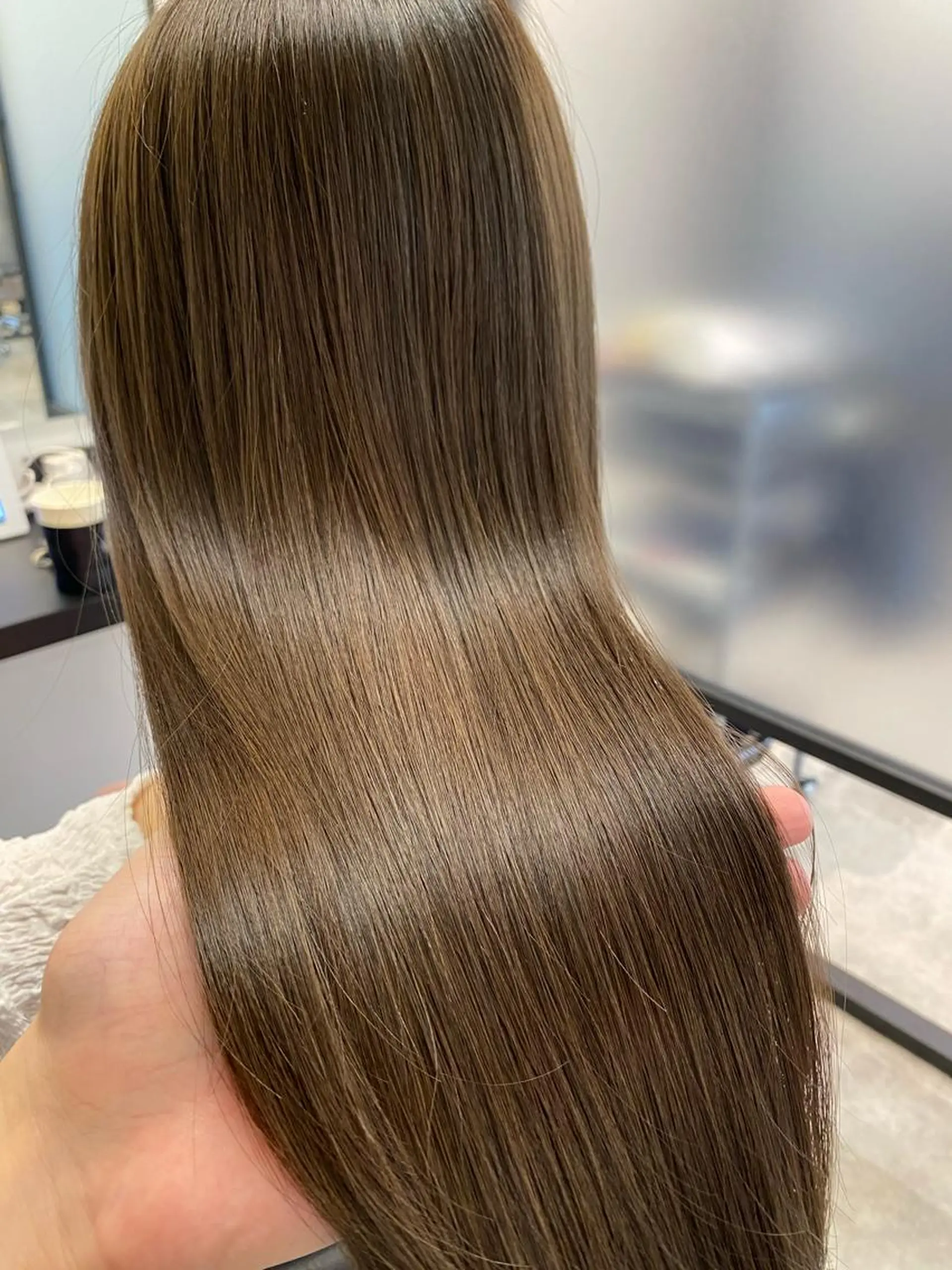 ロング カラー 【艶髪×韓国風】 毛流れ職人 RYOのヘアスタイル