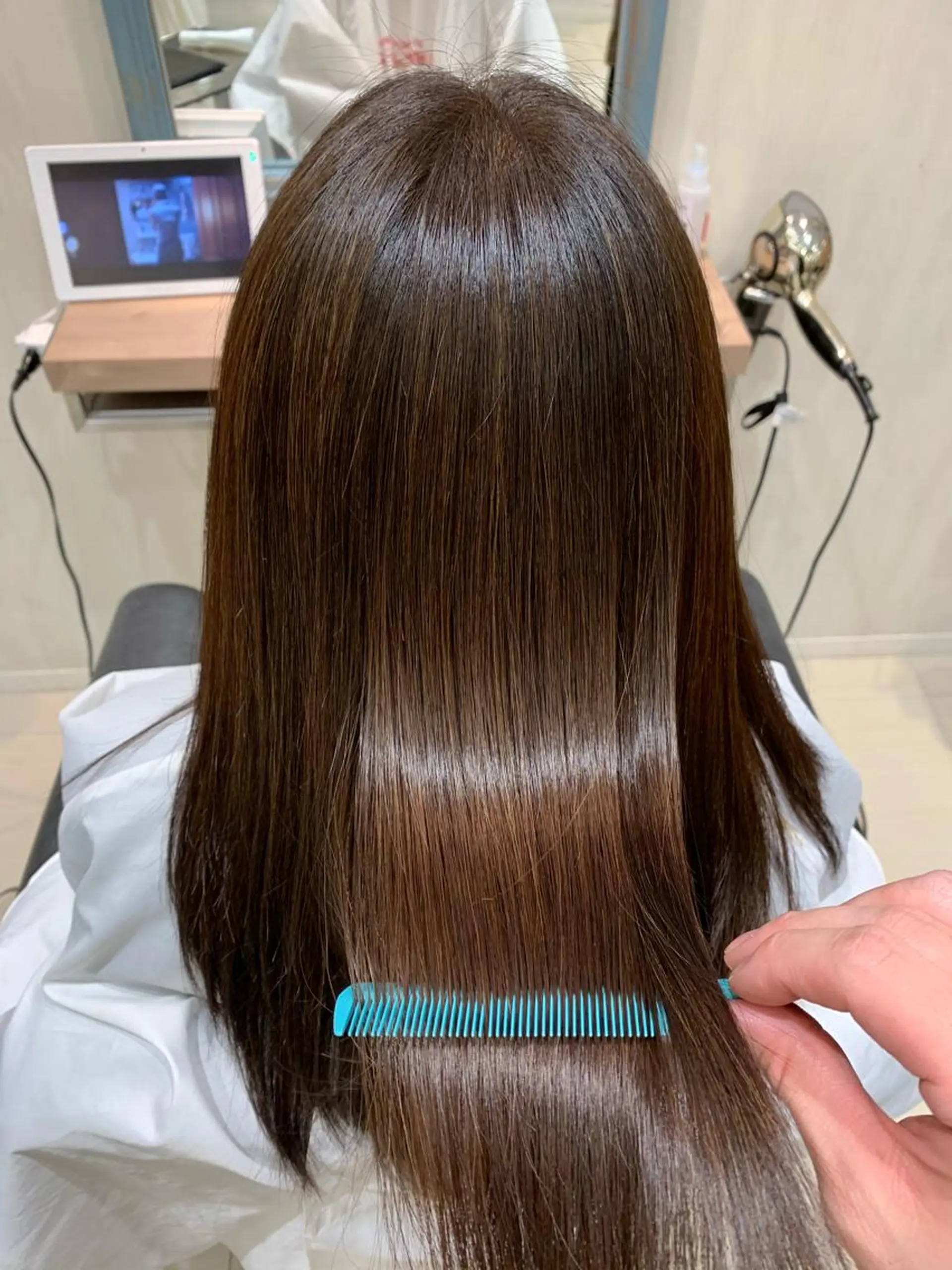 ロング 髪質改善 トリートメント カット トリートメント 内藤　宏紀 tidasmileのヘアスタイル