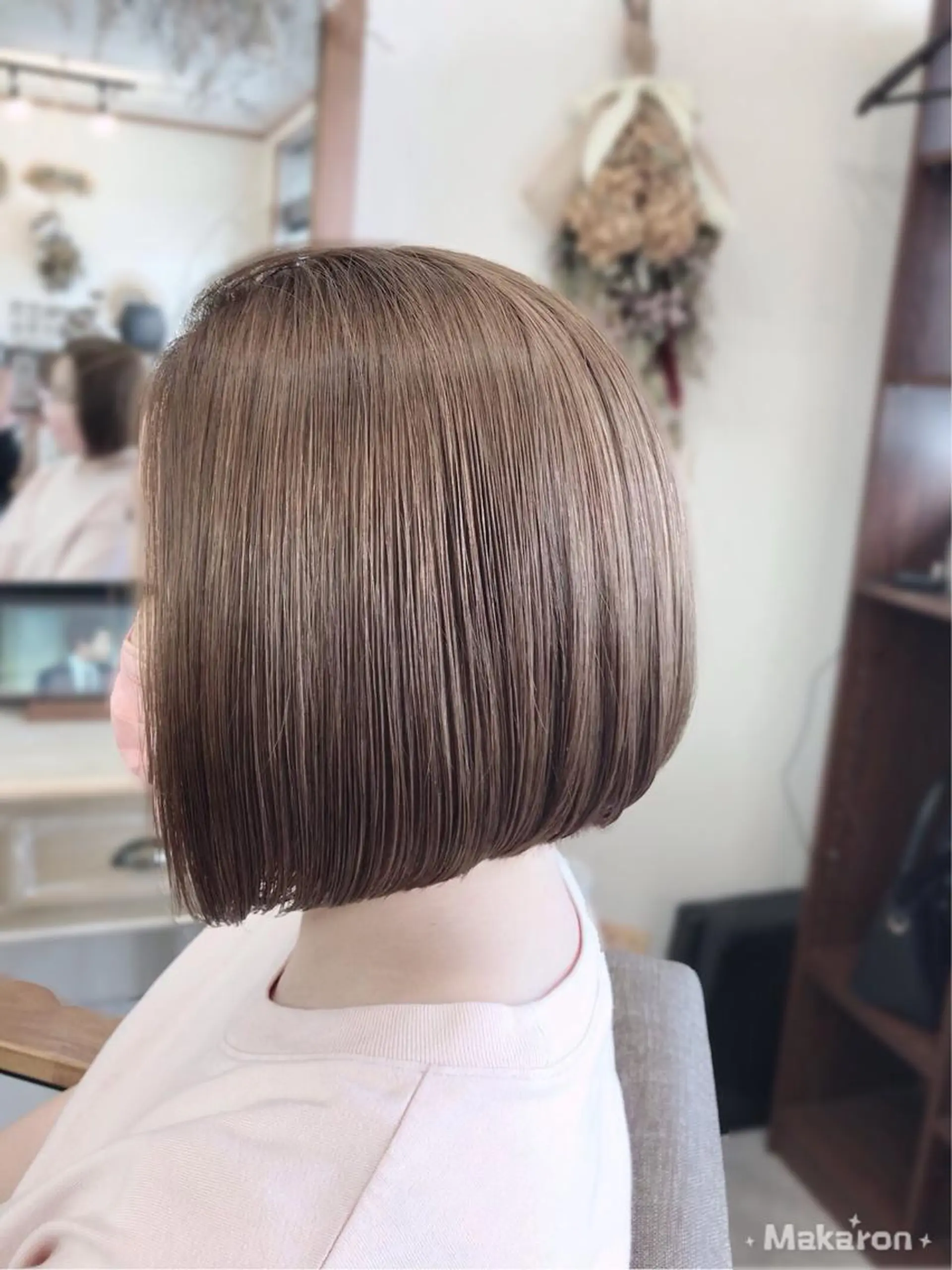 カラー ボブ hair works raptureのヘアスタイル