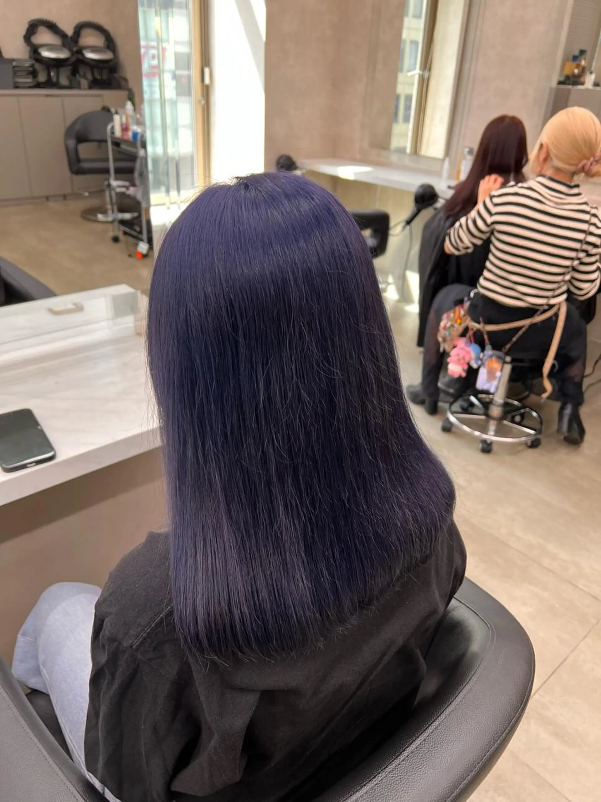 セミロング 💖札幌カラー 指名No.1💖玲奈のヘアスタイル