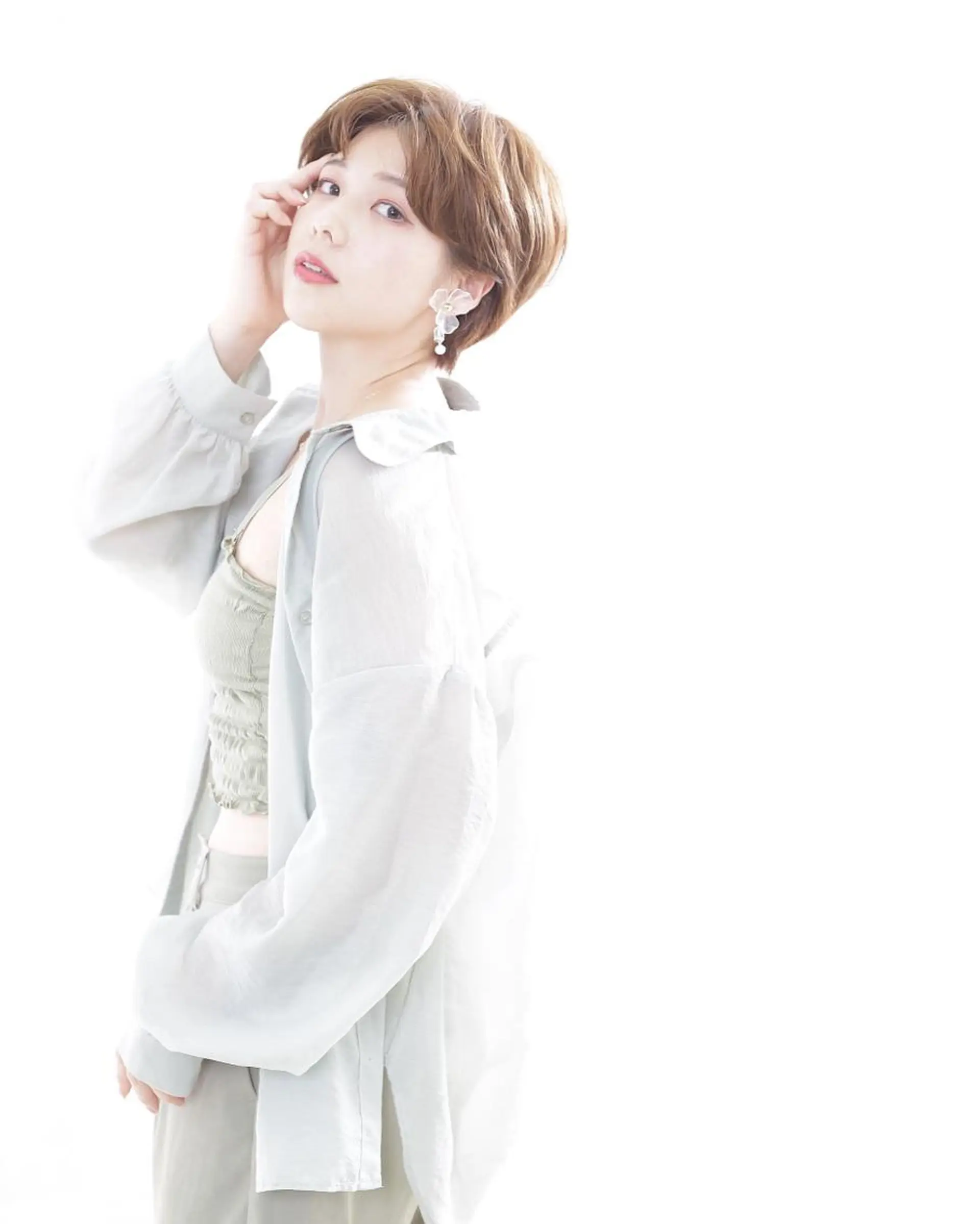 ショート カット 石沢 知康のヘアスタイル