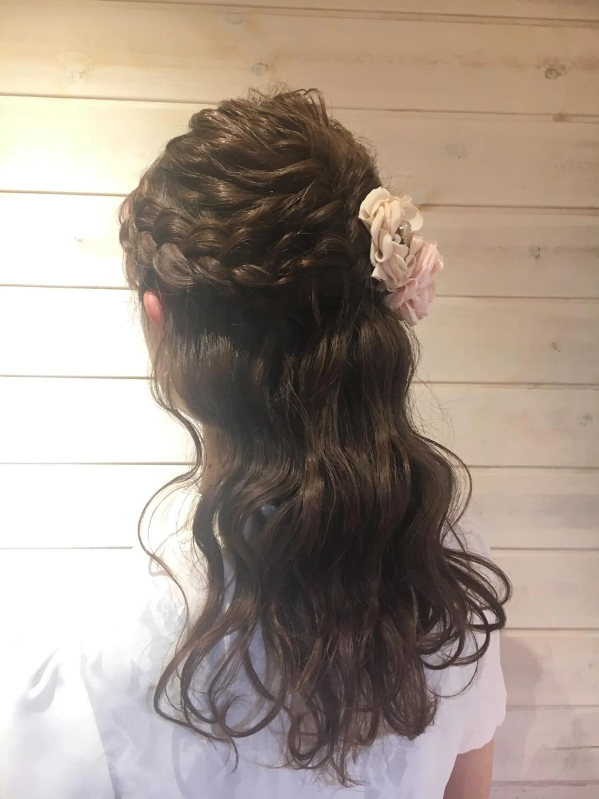 ロング ヘアアレンジ 野崎 ひかりのヘアスタイル