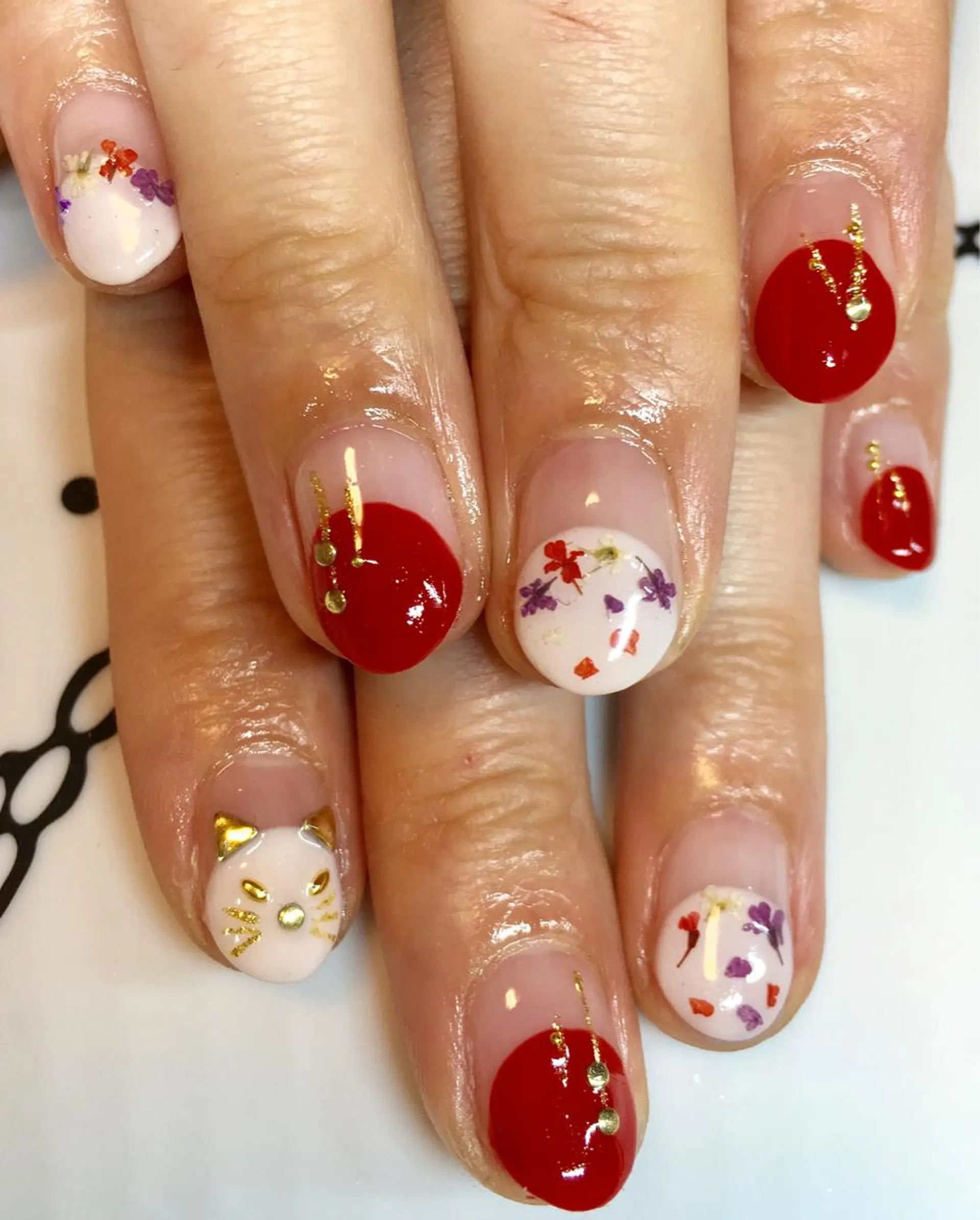 ネイル nailist cocoのネイルデザイン