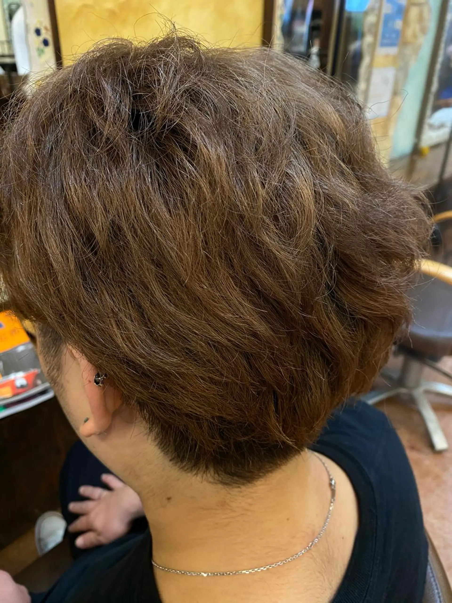 ショート パーマ メンズ 清水 由佳のマツエク・マツパデザイン