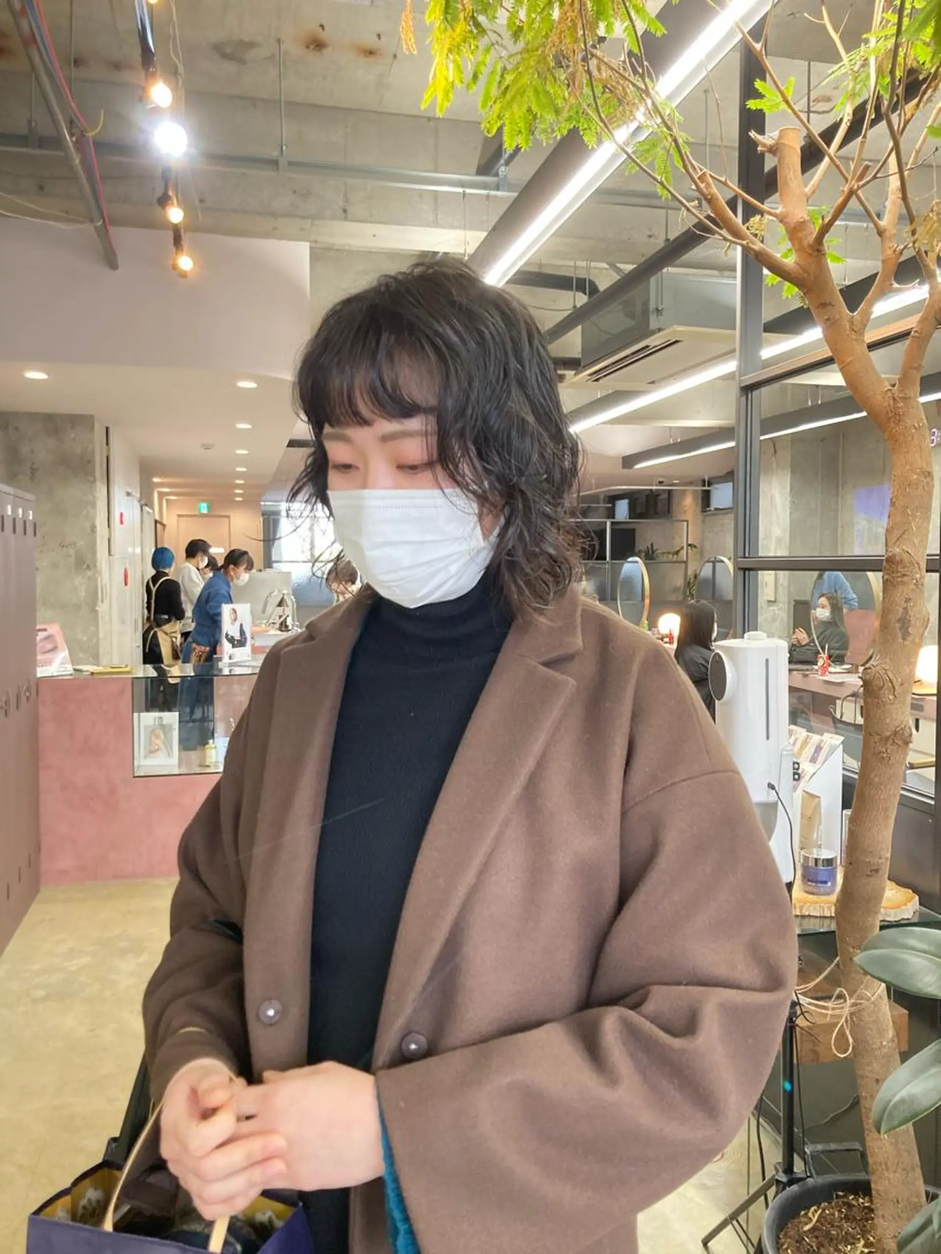 ミディアム カラー ヘアセット 小木曽智美 /ボブ/ショートのヘアスタイル