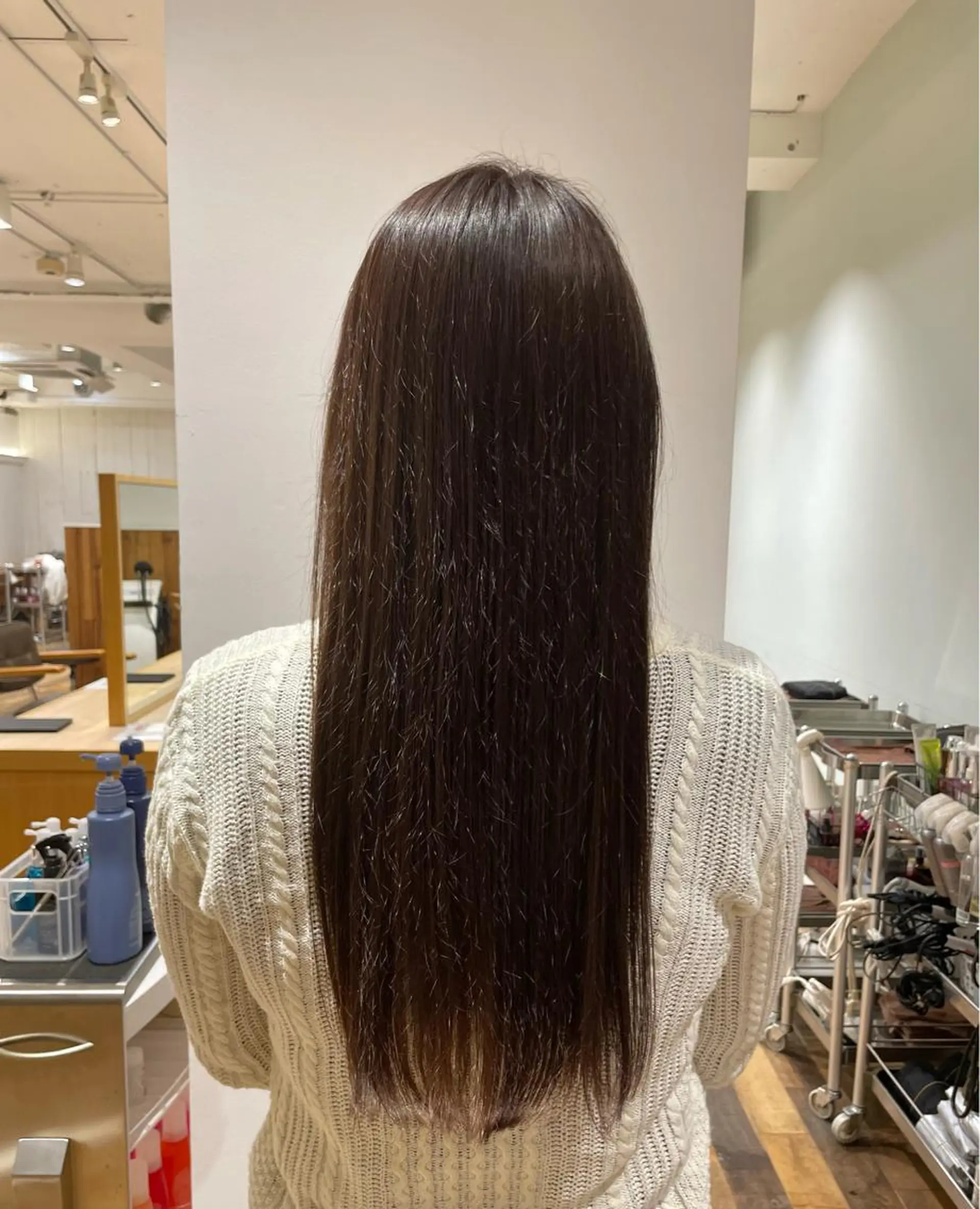 ロング 井上 ほのかのヘアスタイル