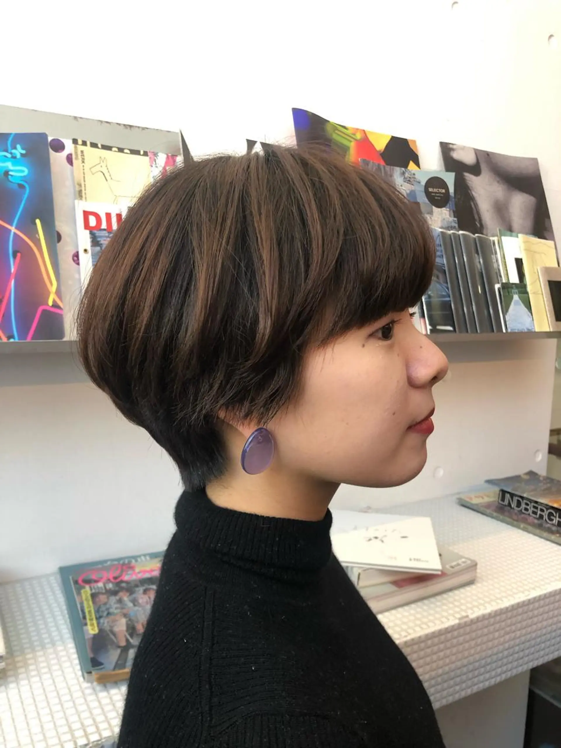 ショート NOUN所属・eri kinjoのヘアスタイル