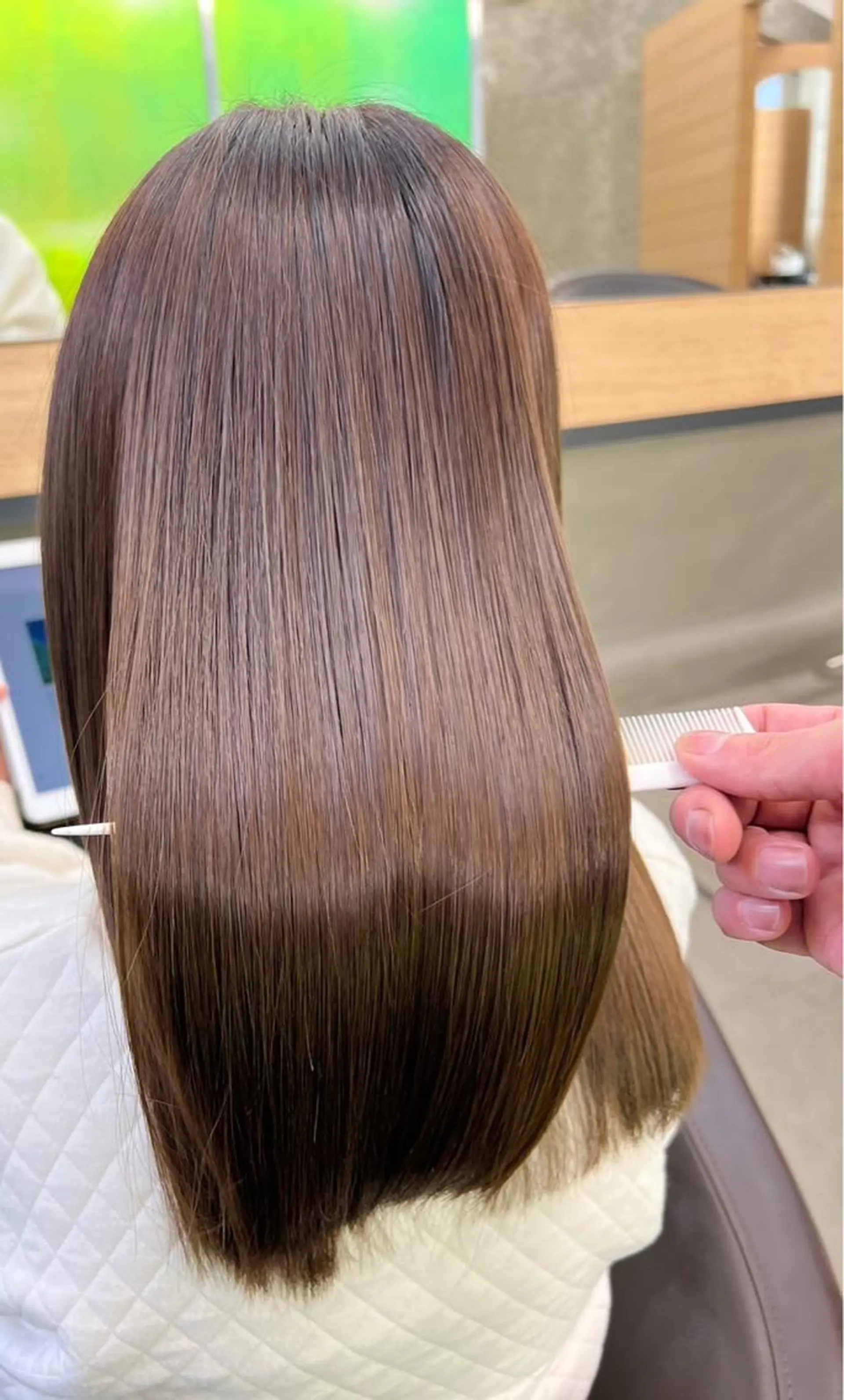 縮毛矯正 トリートメント 髪質改善×艶髪 🤍amane🤍のヘアスタイル