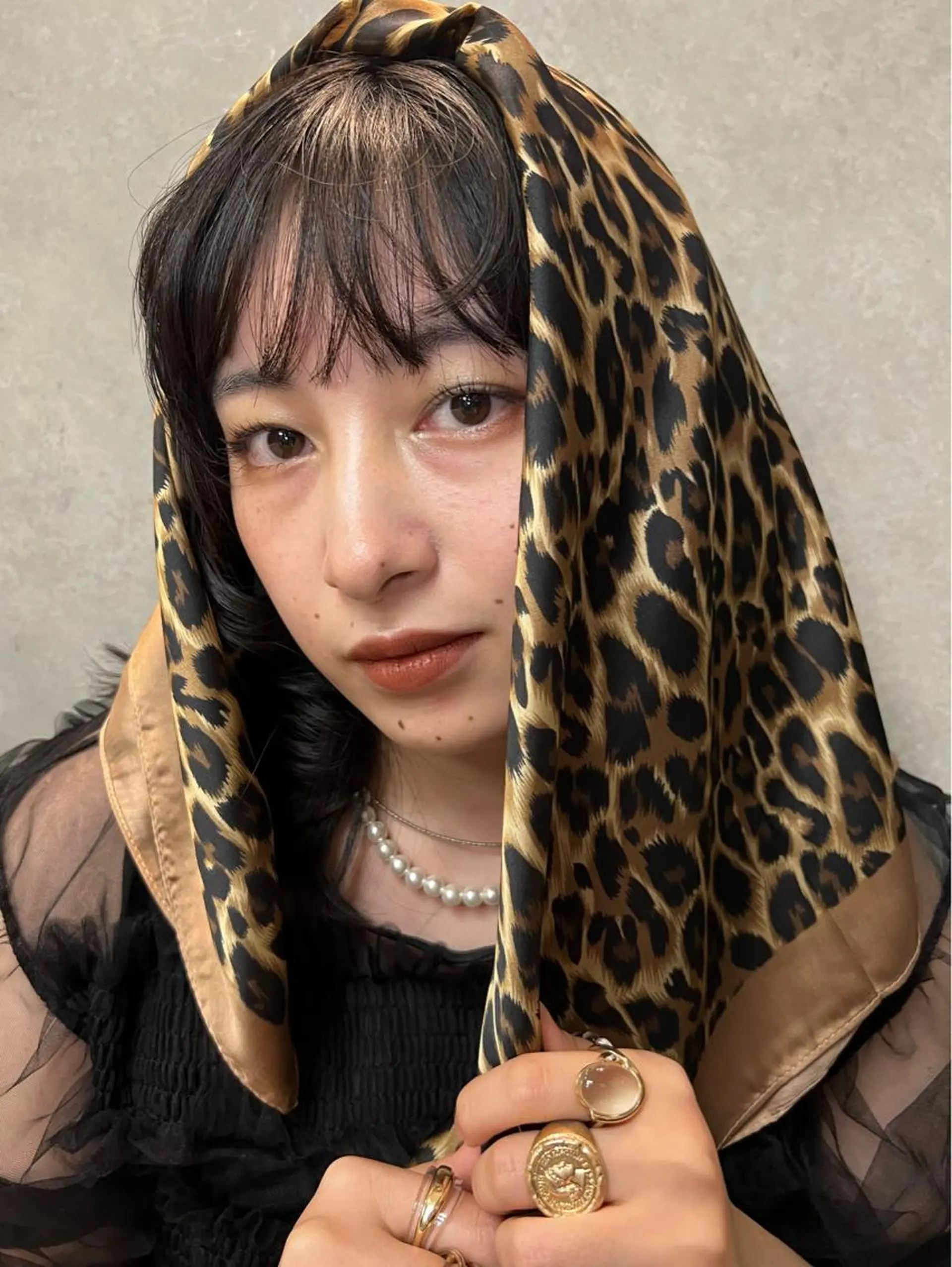 ミディアム カラー Haru/THREE …by velvetのヘアスタイル