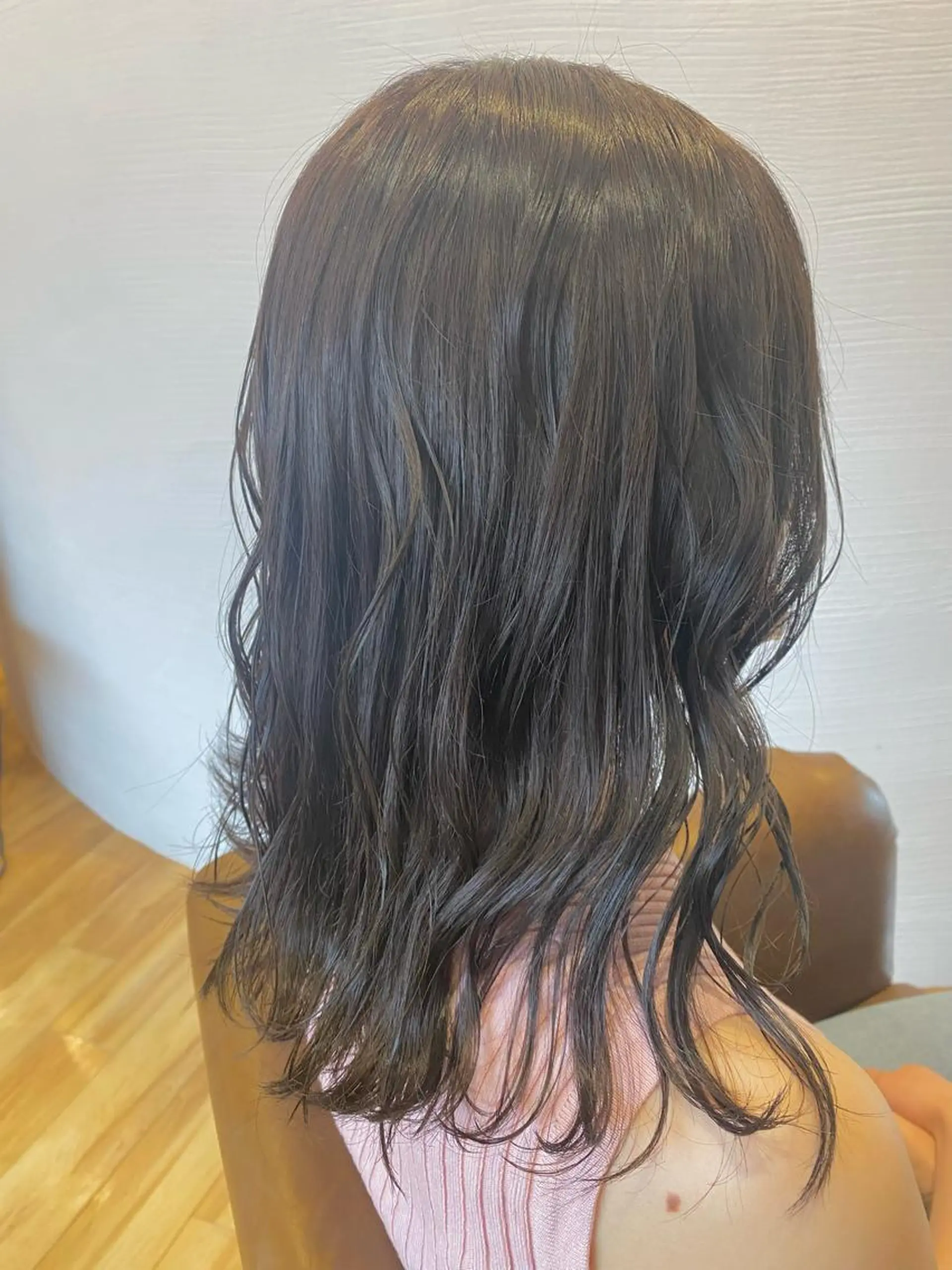 セミロング カラー ヘアアレンジ Design Color🐰アユミのヘアスタイル