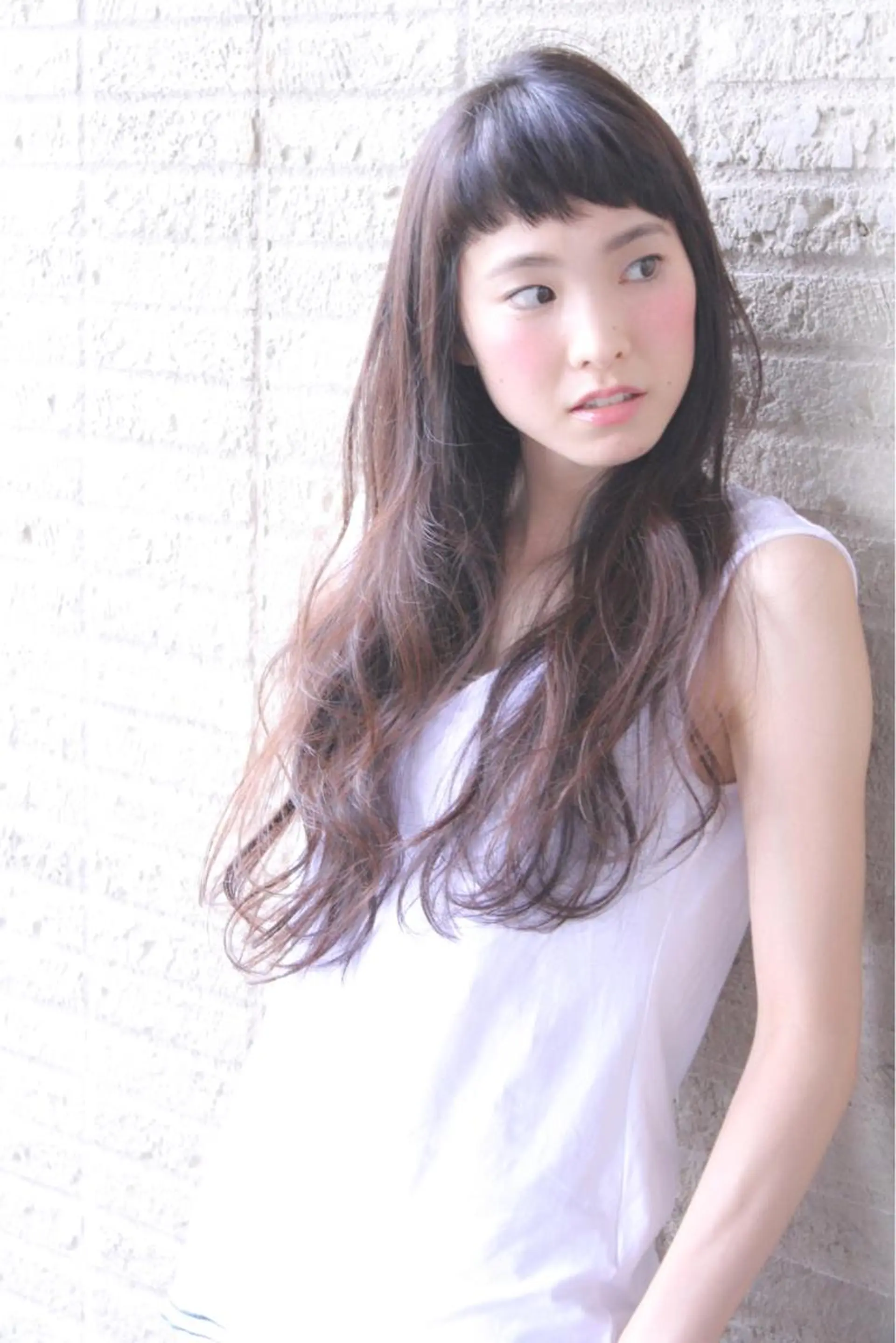 ロング パーマ やまだ まいのヘアスタイル