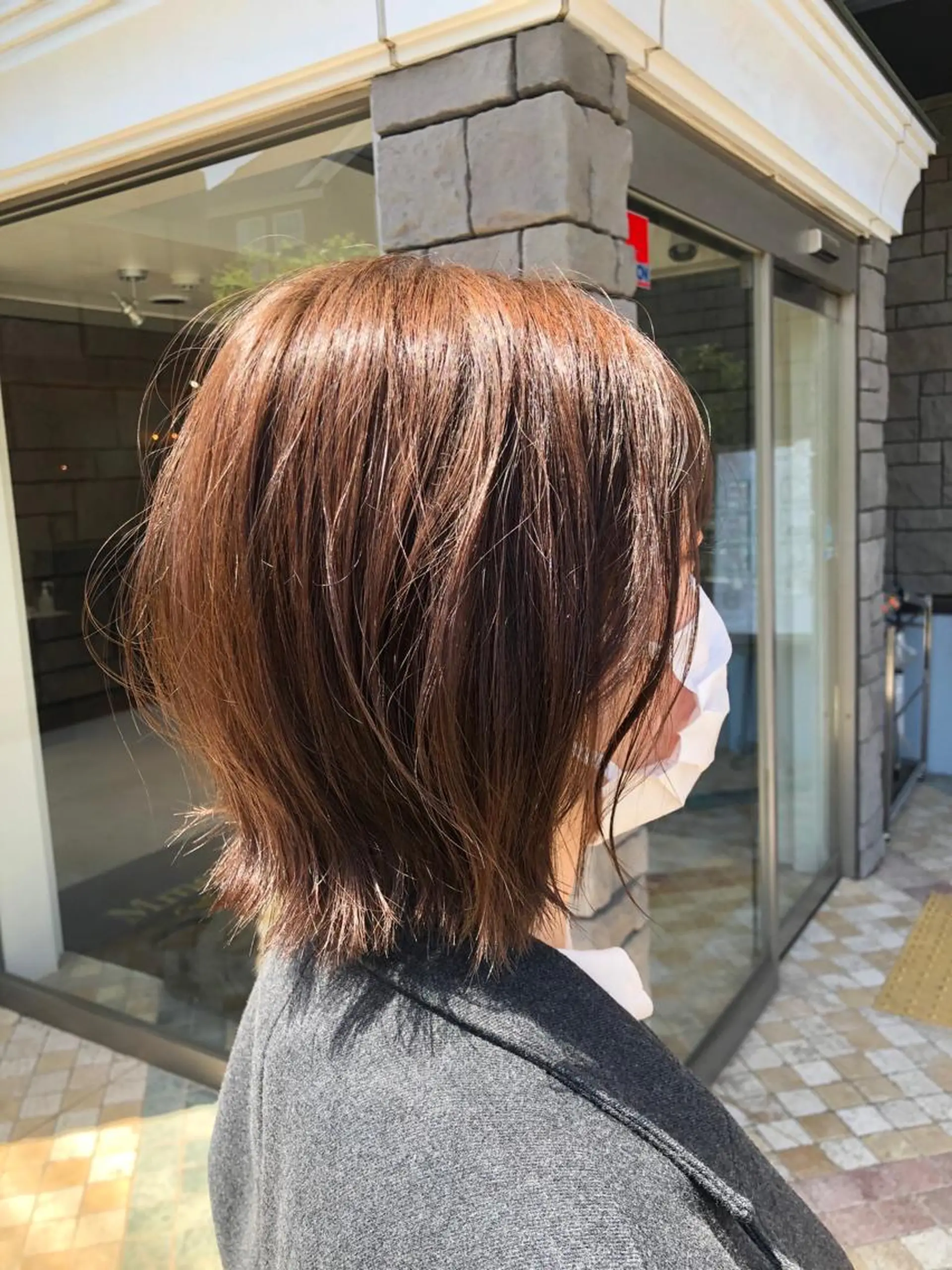 ショート ボブ kyosuke 透明感カラーのヘアスタイル