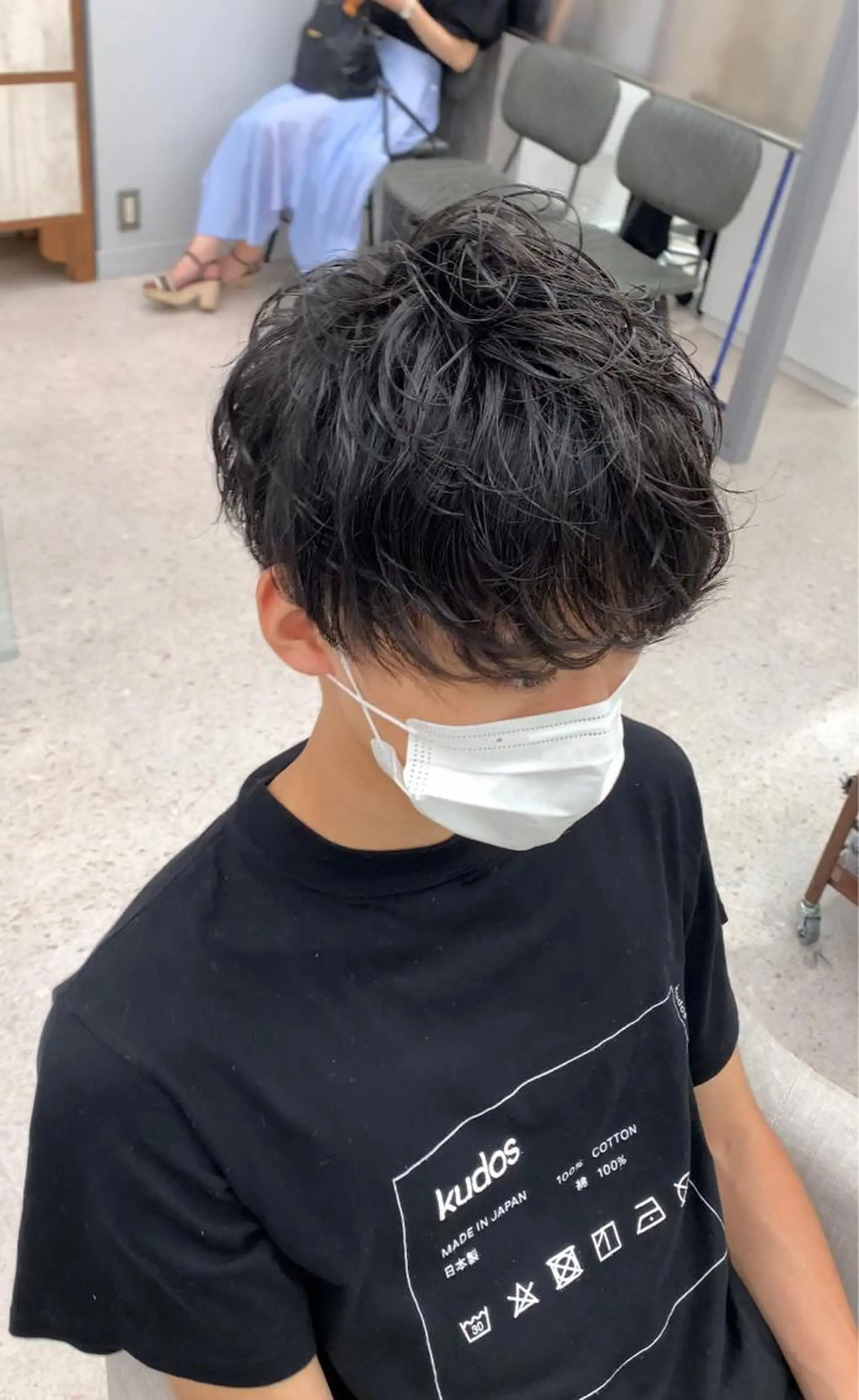 パーマ メンズ メンズハイライト メンズパーマ 髪質改善 メンズ特化美容師/ 新井　洸太のヘアスタイル